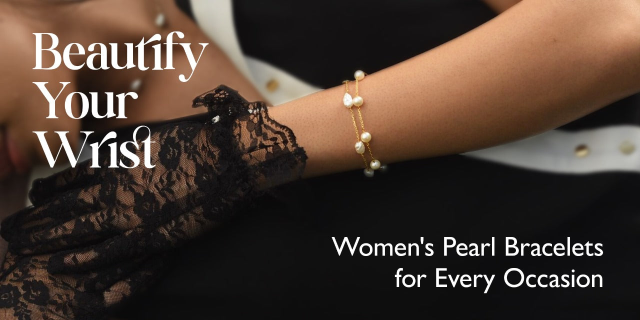 Women's pearl bracelet