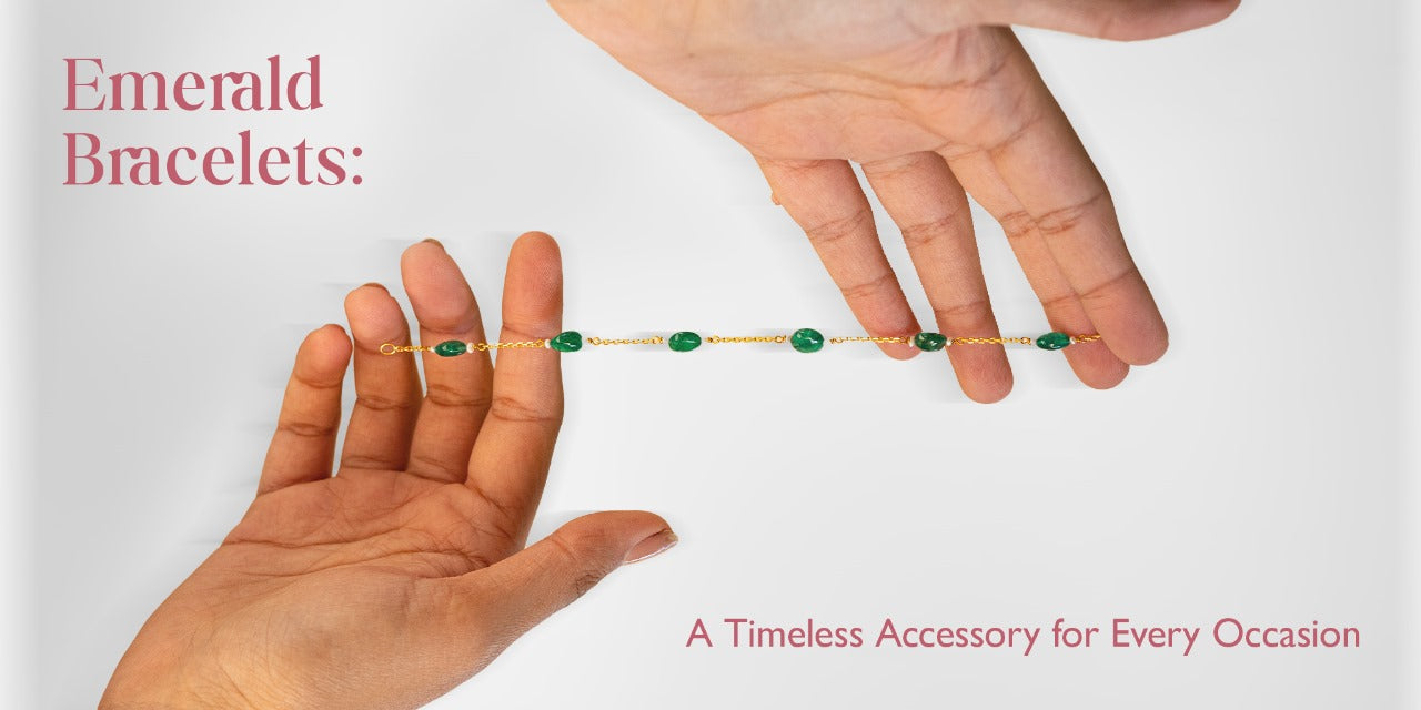 Emerald bracelet
