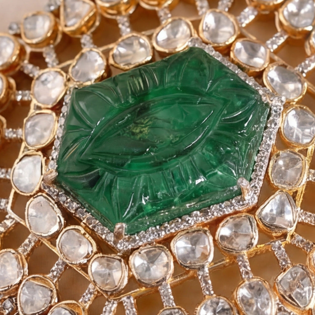 Rani Emerald Pendant Necklace