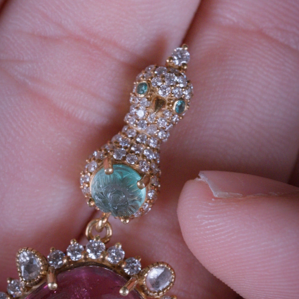 Panchi Tourmaline Earrings