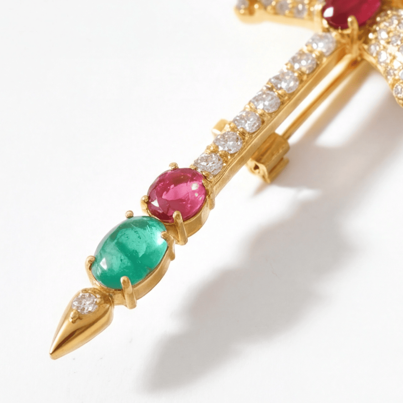Trident Brooch
