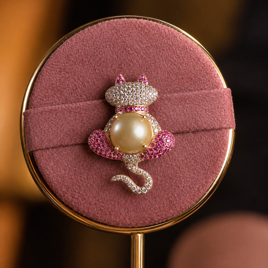 Regal Cat Brooch