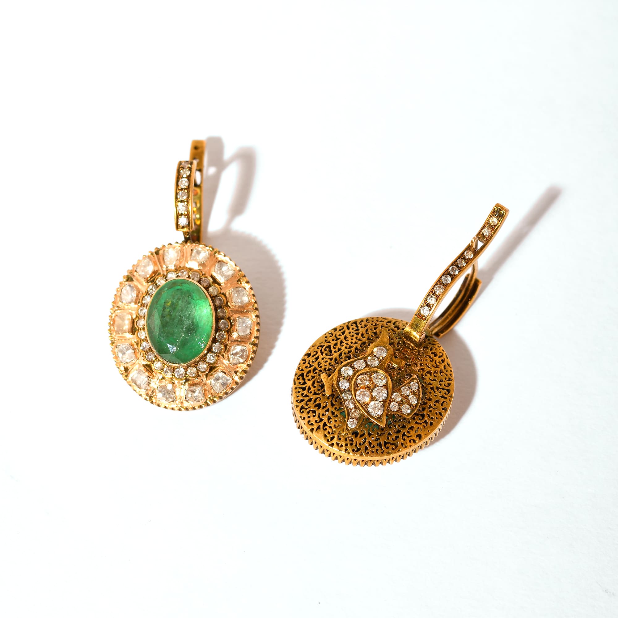 Elara Emerald Earrings