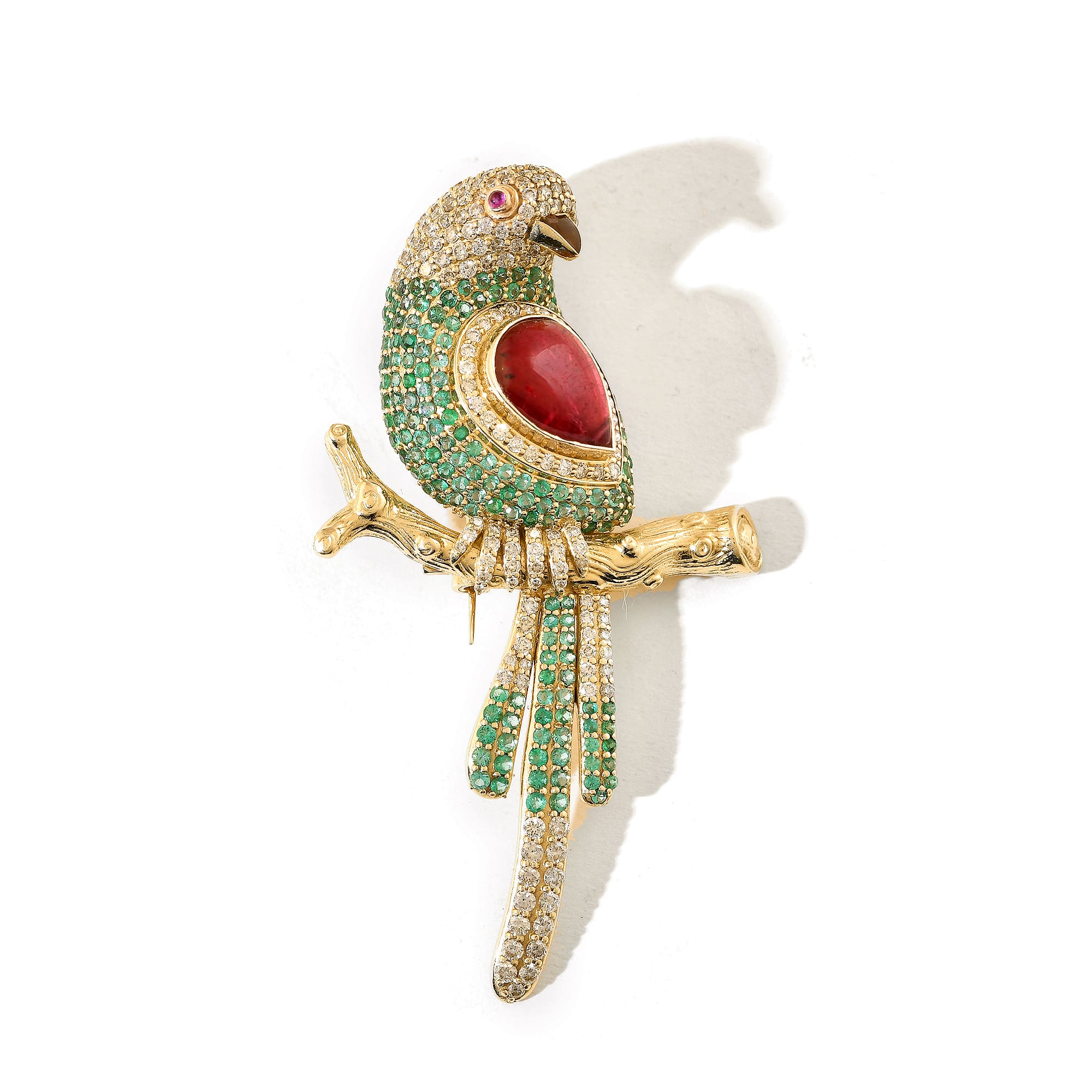 Sparrow Brooch