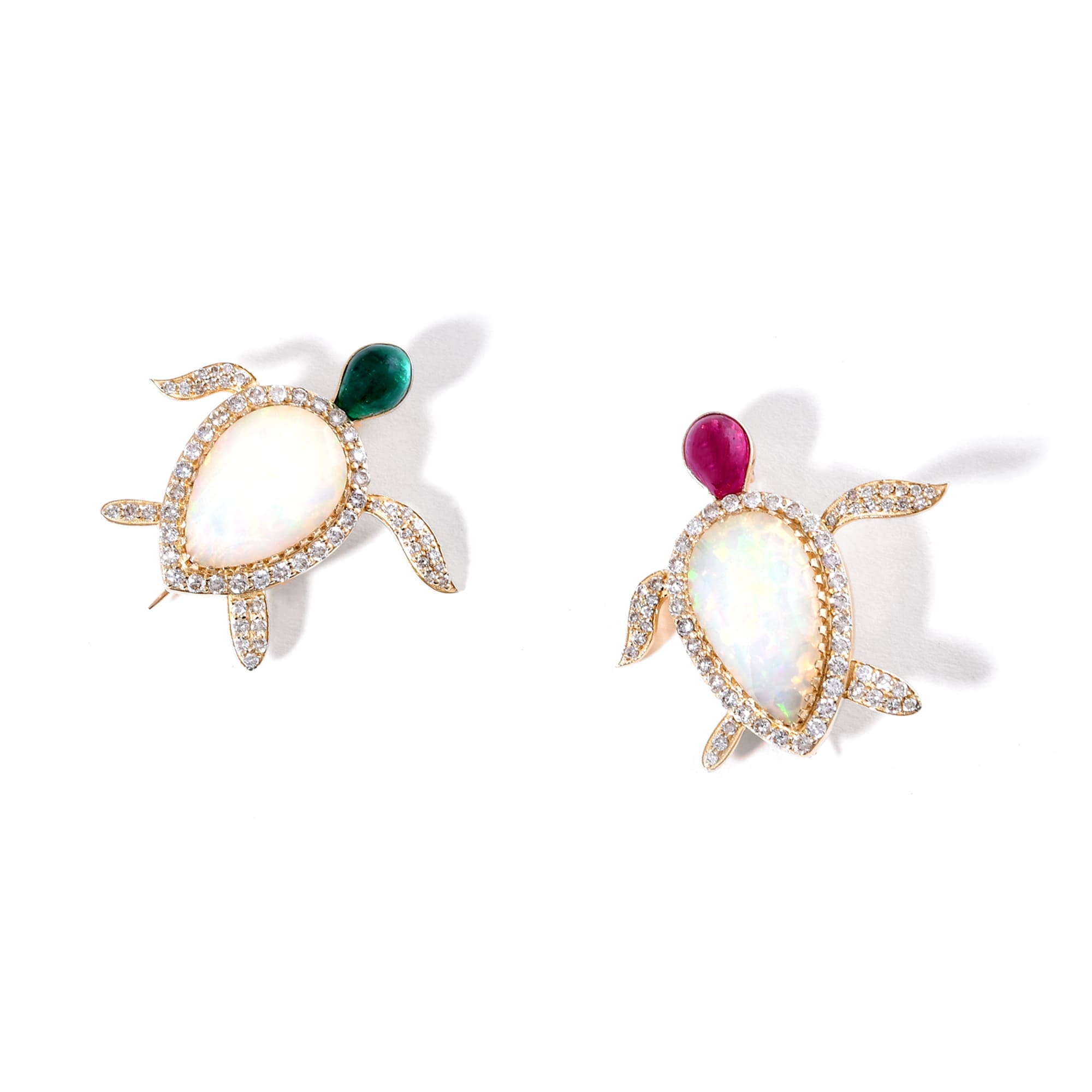 Turtle Brooch (set of 2)