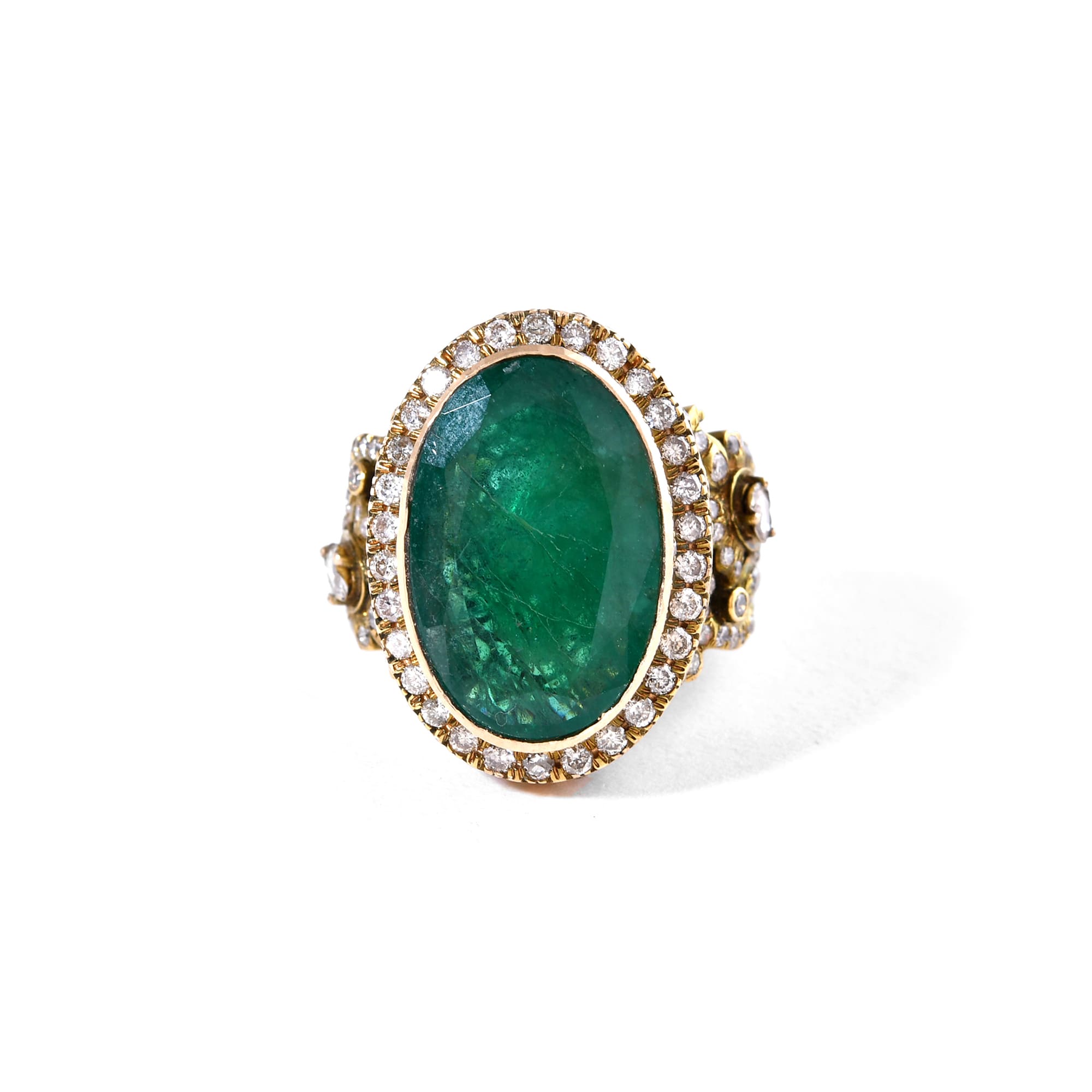 Cocktail Emerald Ring