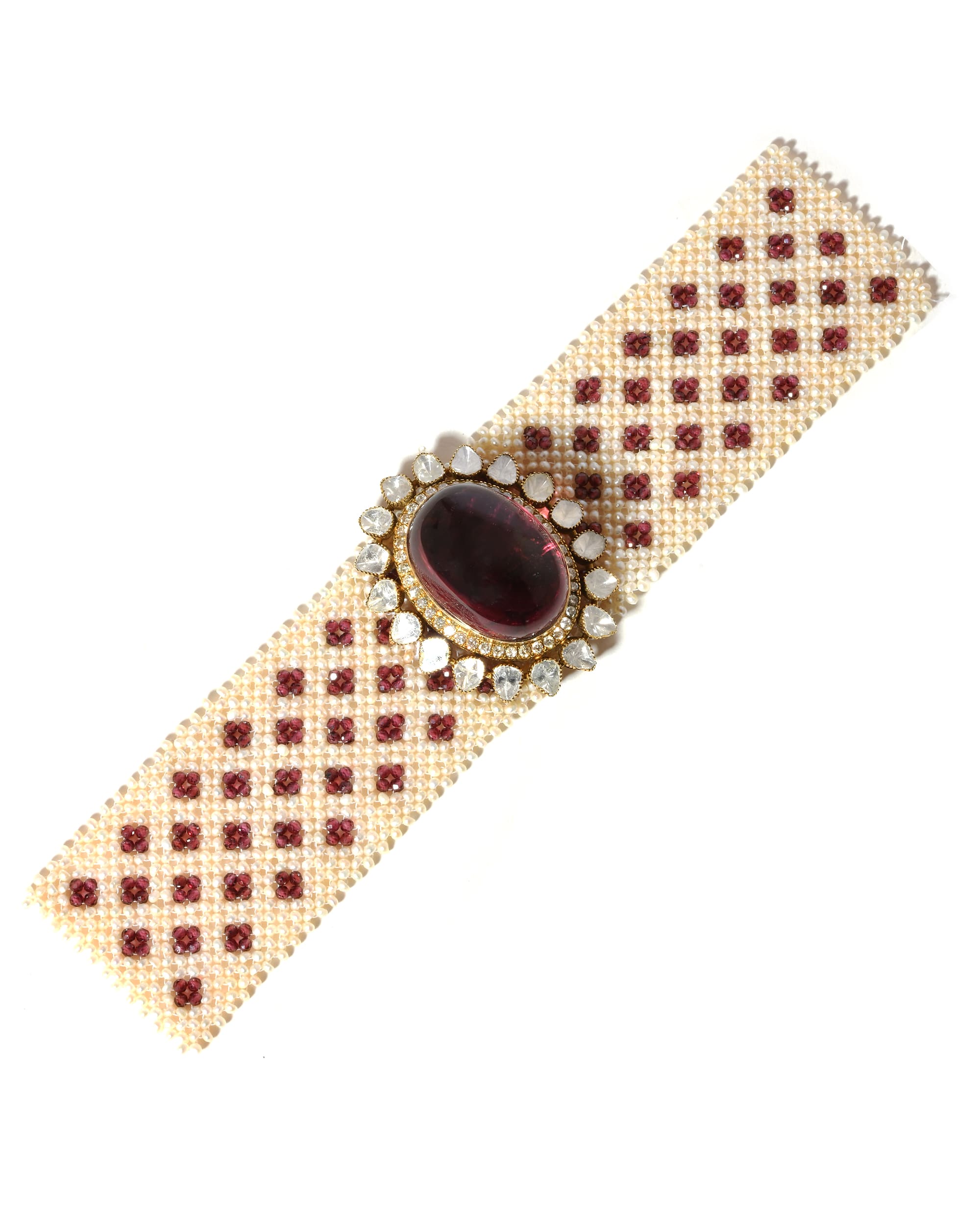 Tourmaline Pearl Bracelet