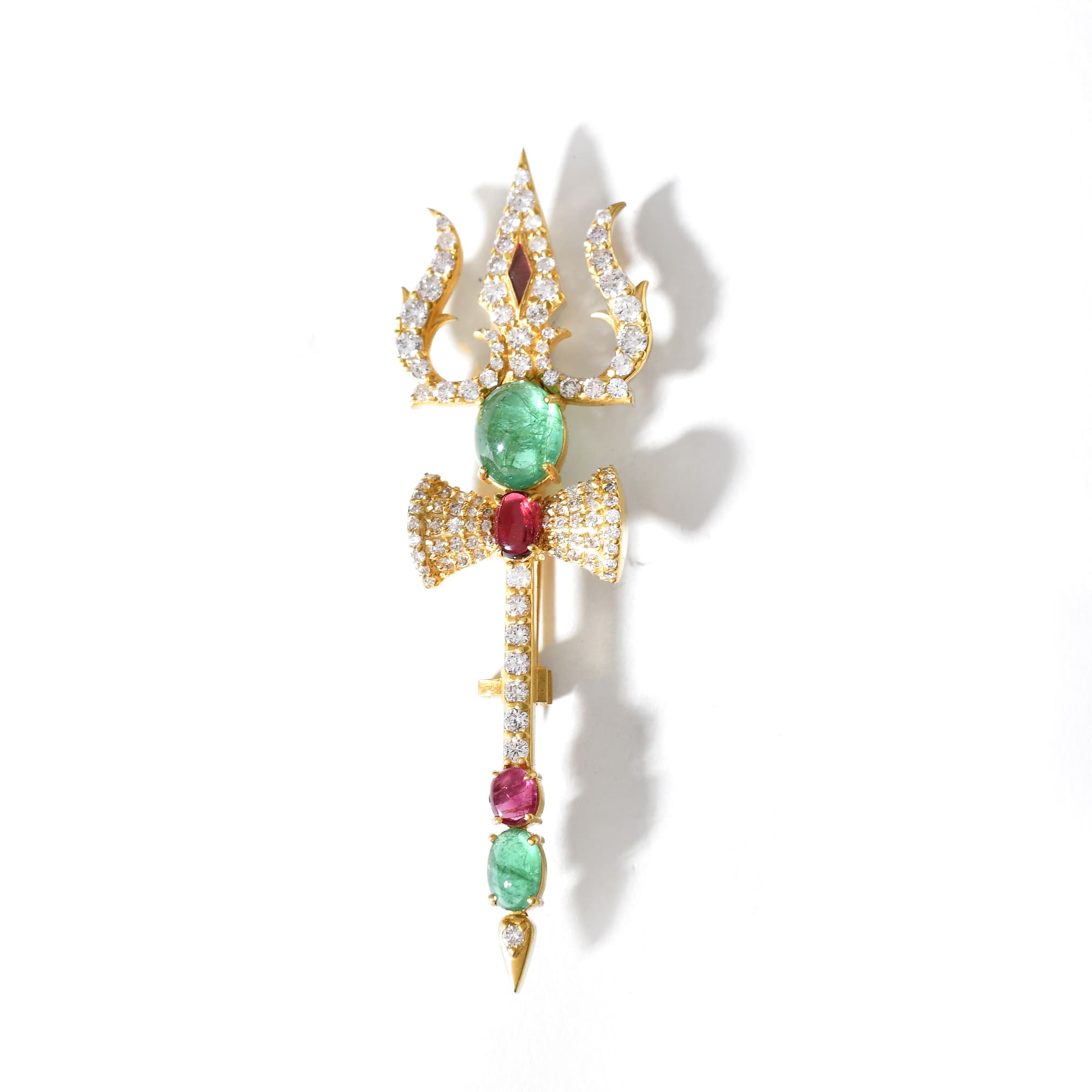 Trident Brooch