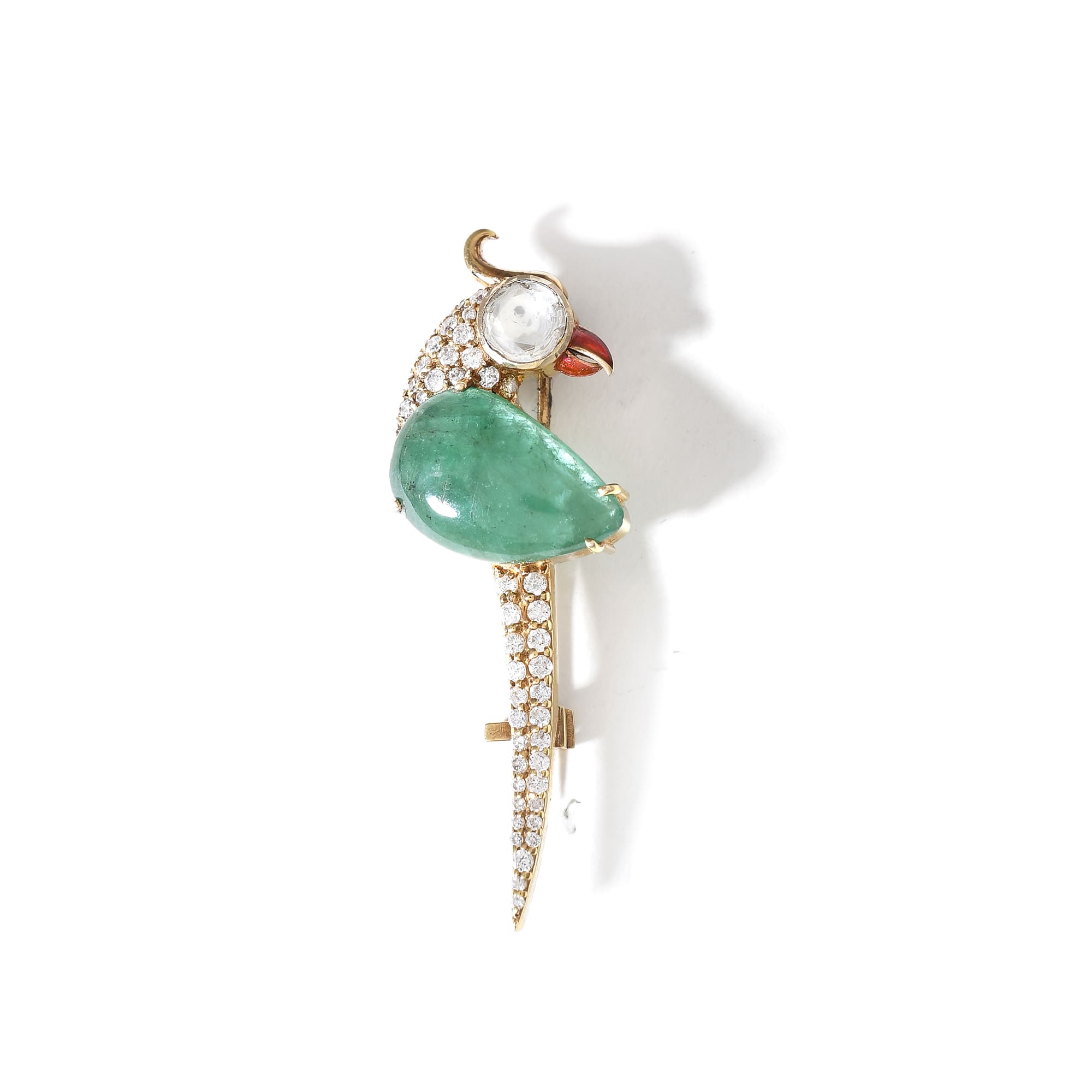 Emerald Mystic Brooch