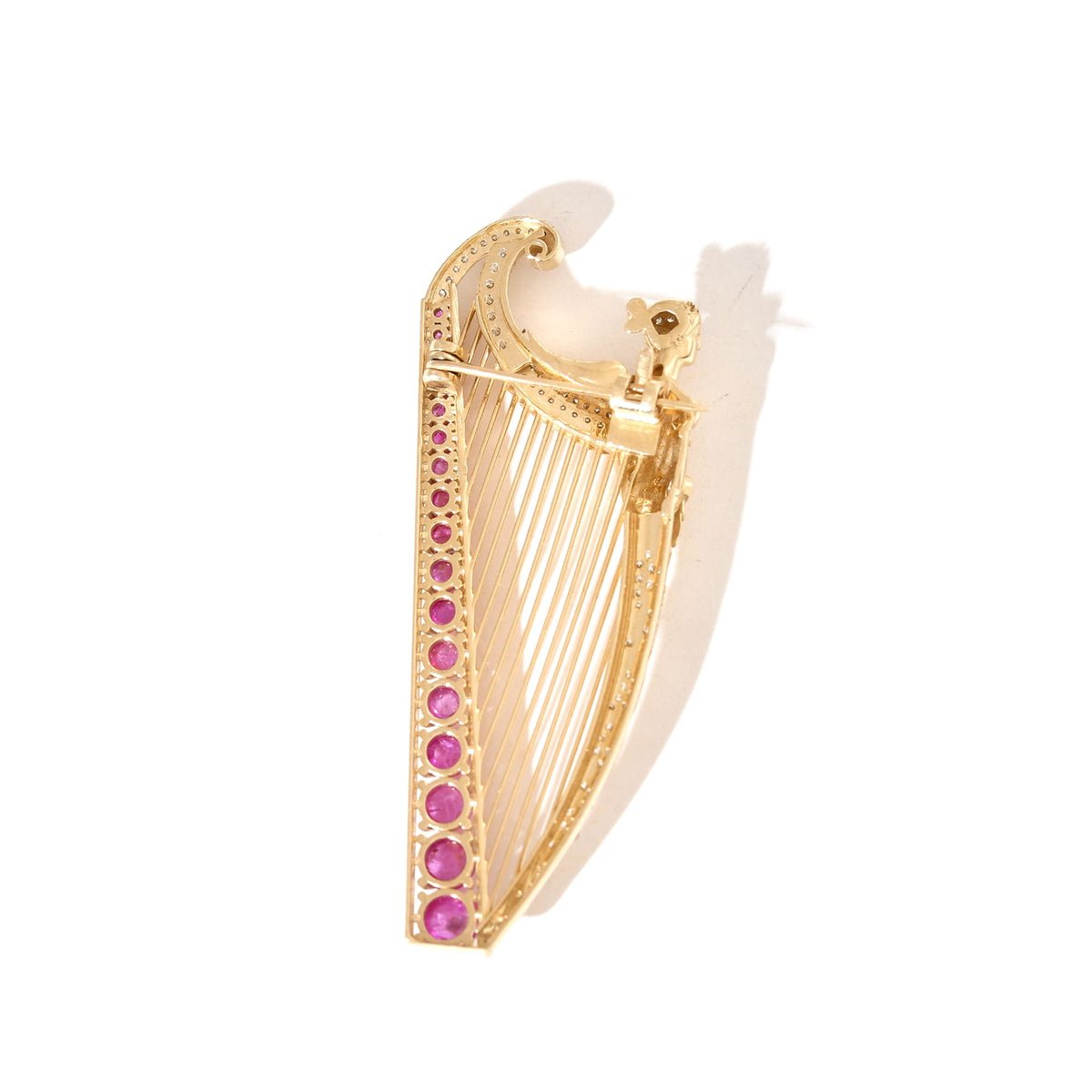 Harp Brooch