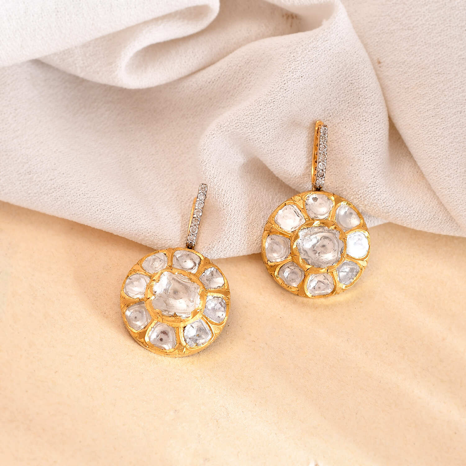 Phool Reversible Earrings (Red)