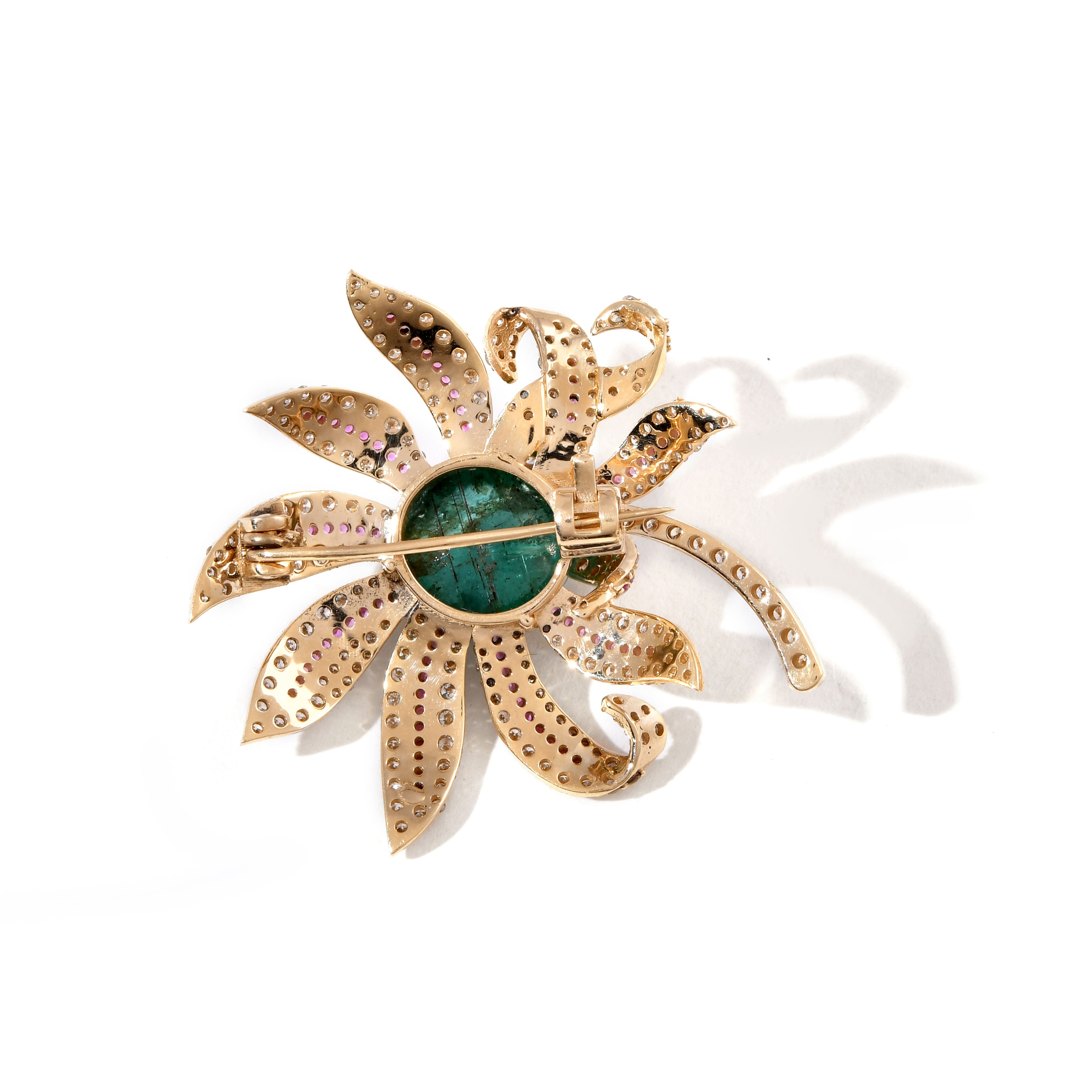 Sunflower Brooch