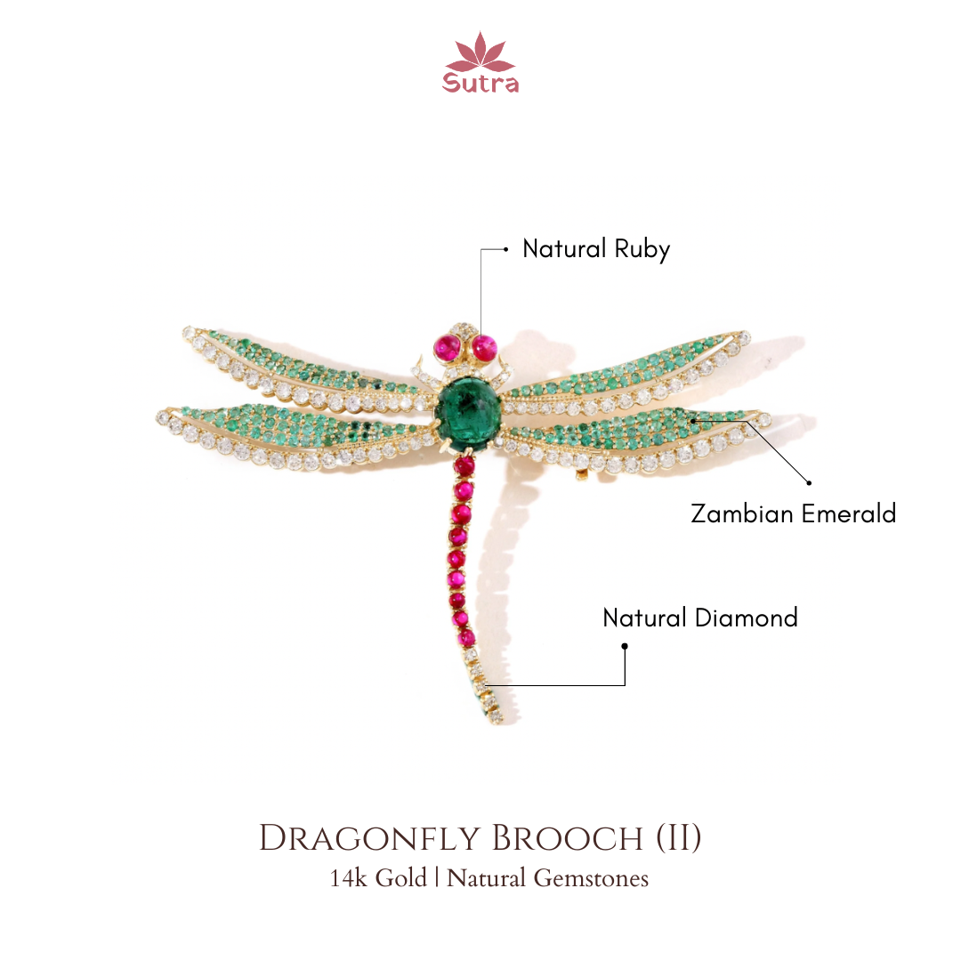 Dragonfly Brooch (II)