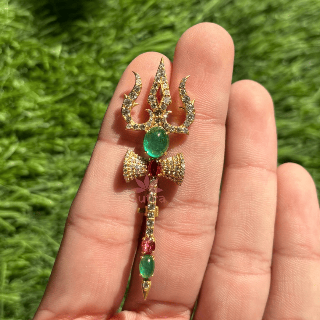 Trident Brooch