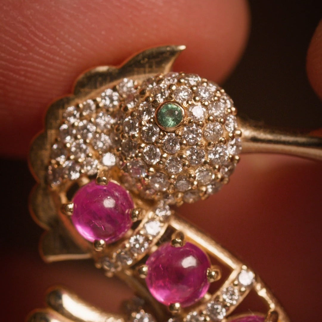 Seahorse Brooch
