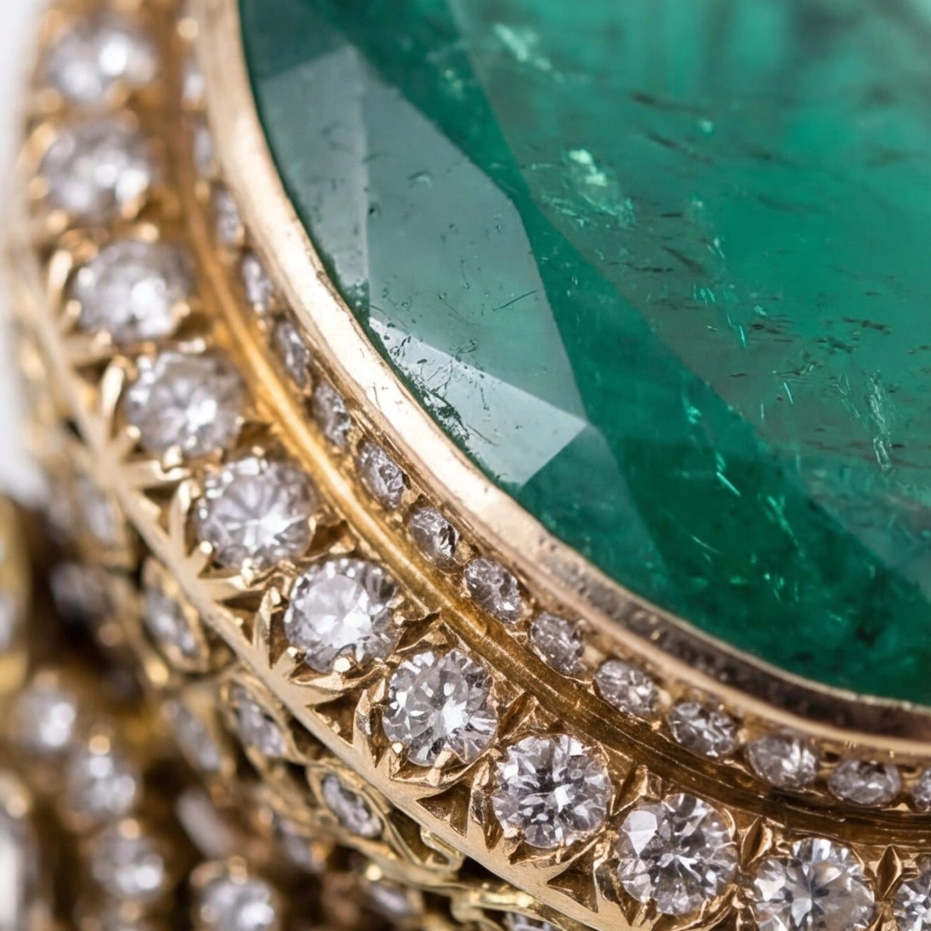 Cocktail Emerald Ring