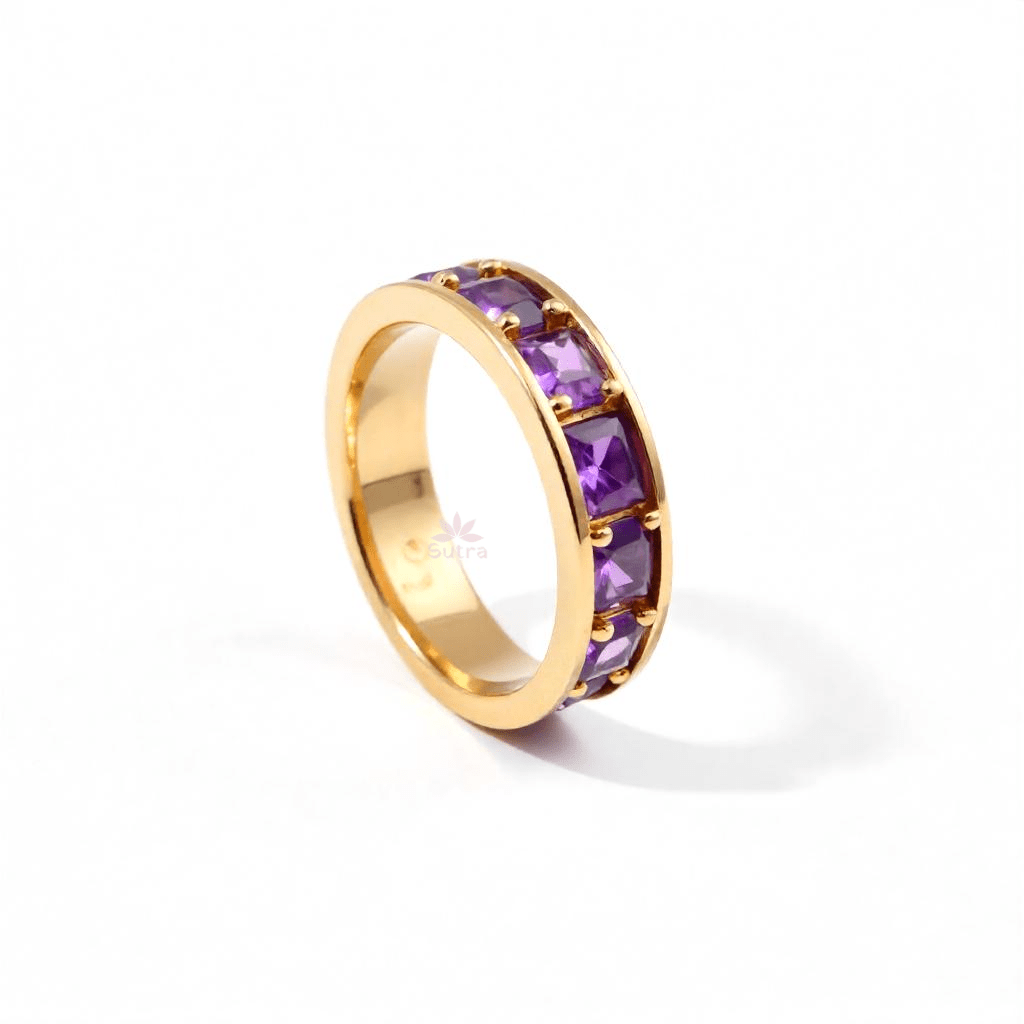 Amethyst Eternity Ring