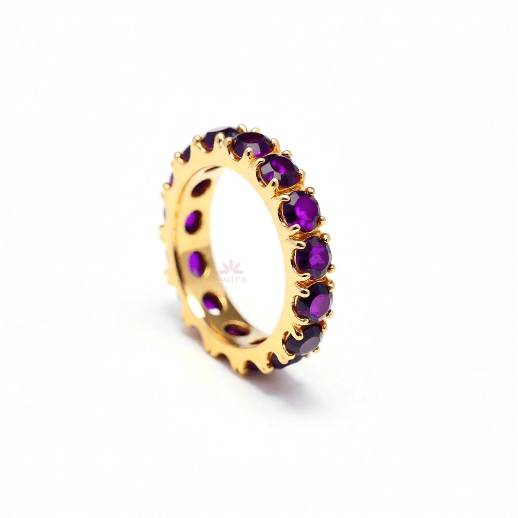 Lavender Eternity Band