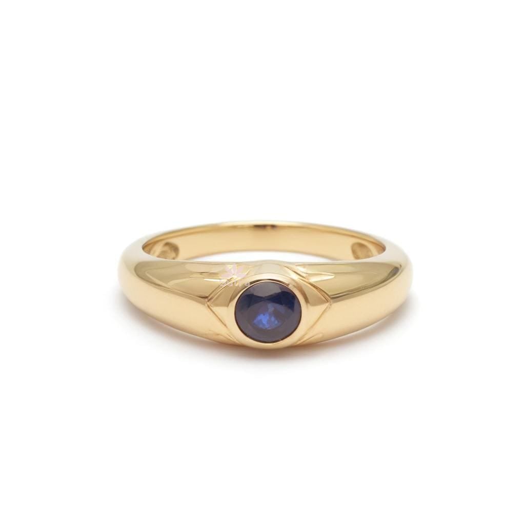 Sapphire Chunky Ring