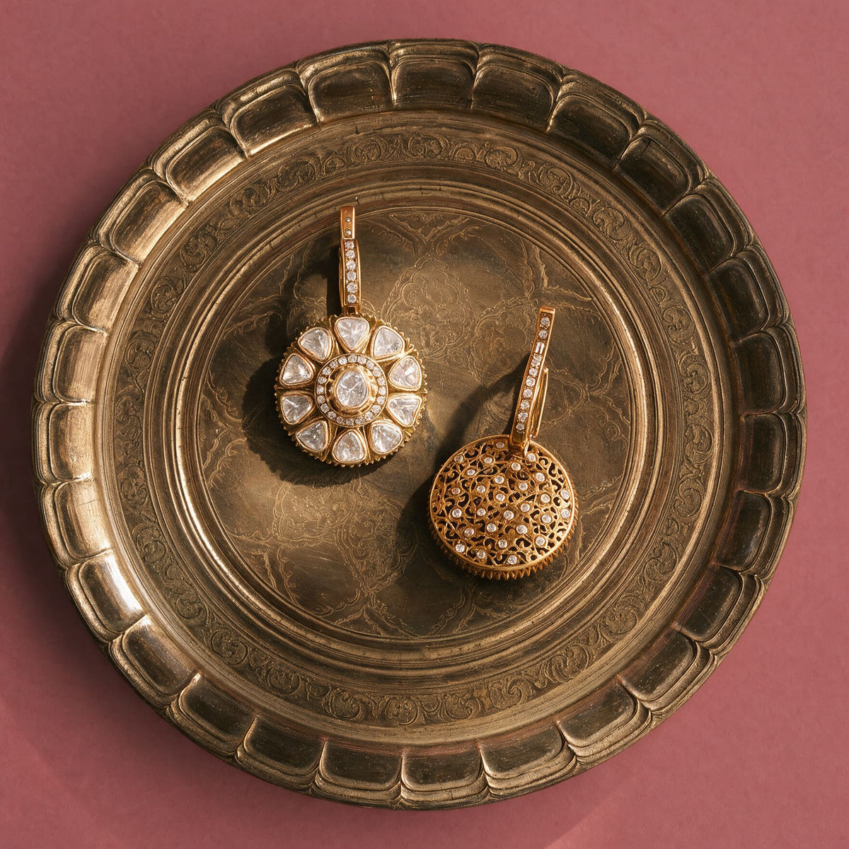Nivrit Polki Earrings