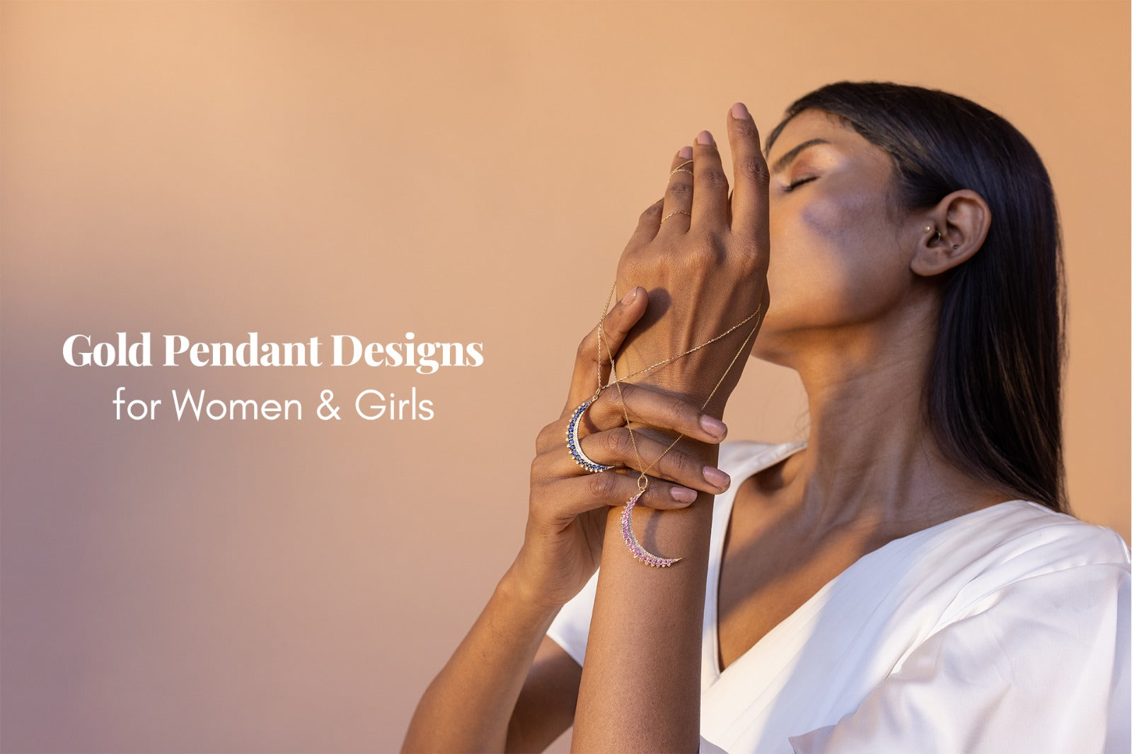 Gold Pendant Designs for Women & Girls 2024