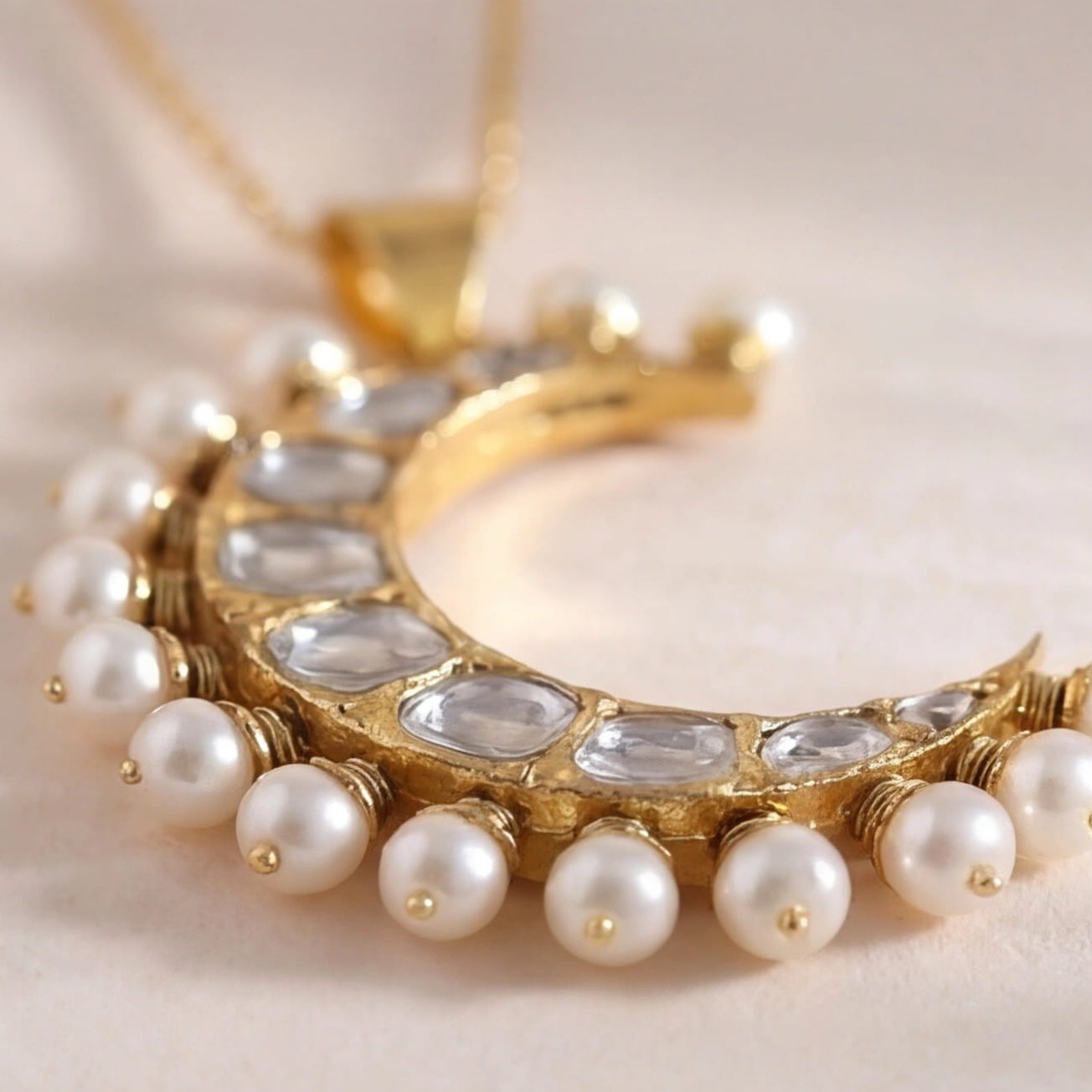 Chandrika Polki Pendant
