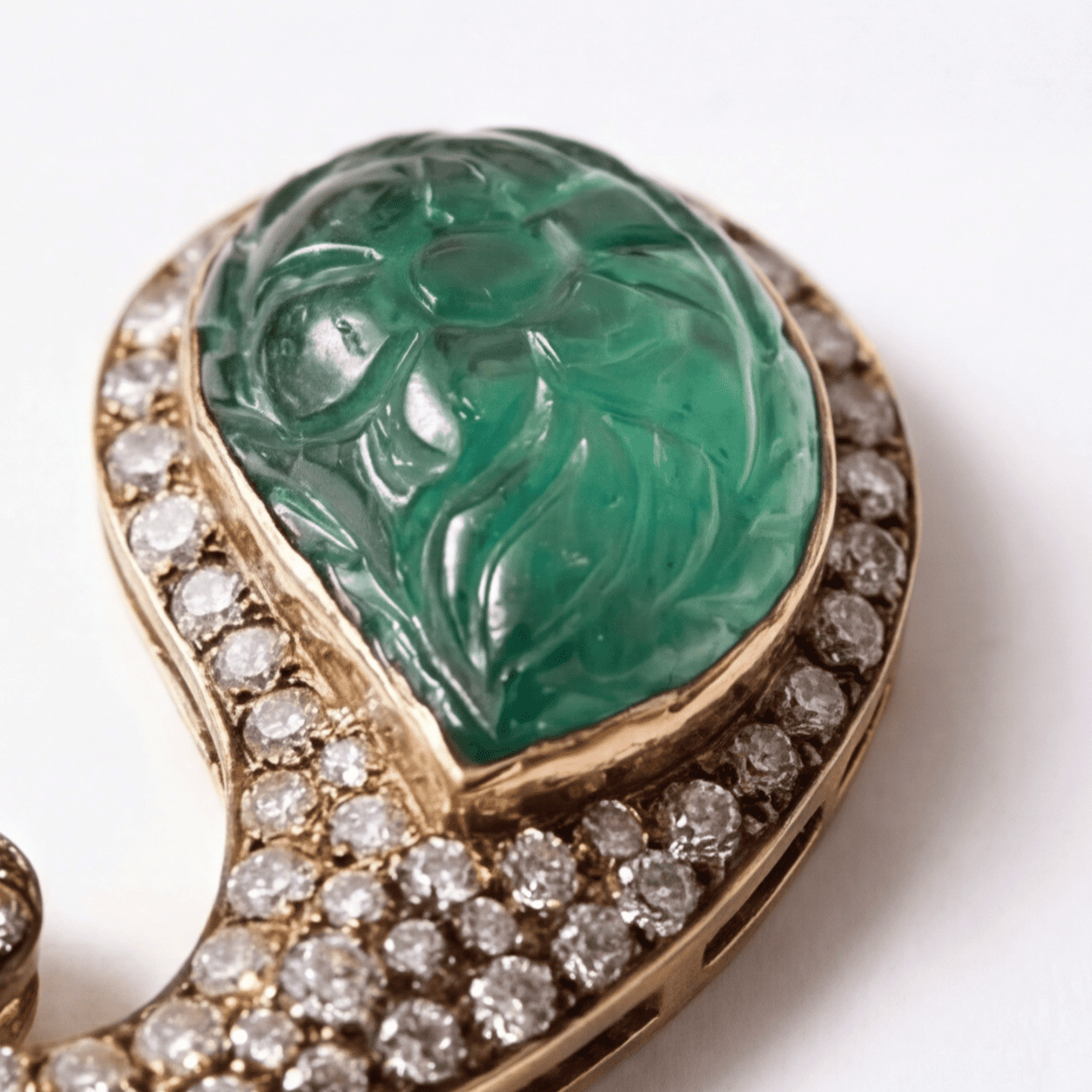 Keri Emerald Stud Earrings