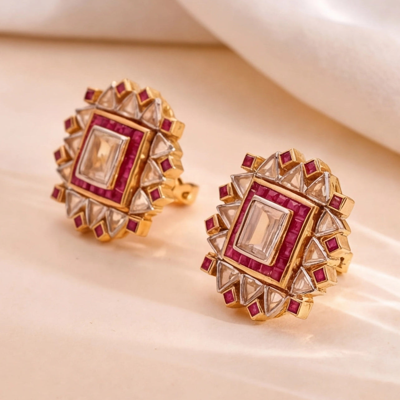 Star Diamond Studs