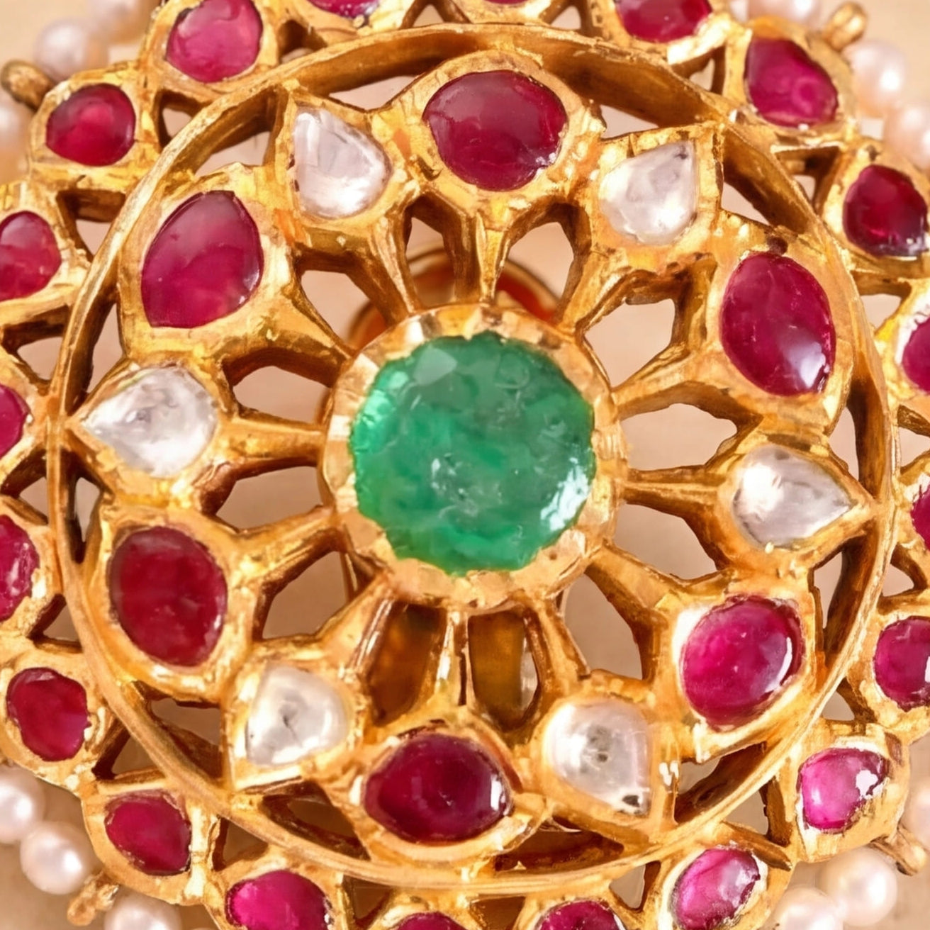 Meher Polki Studs