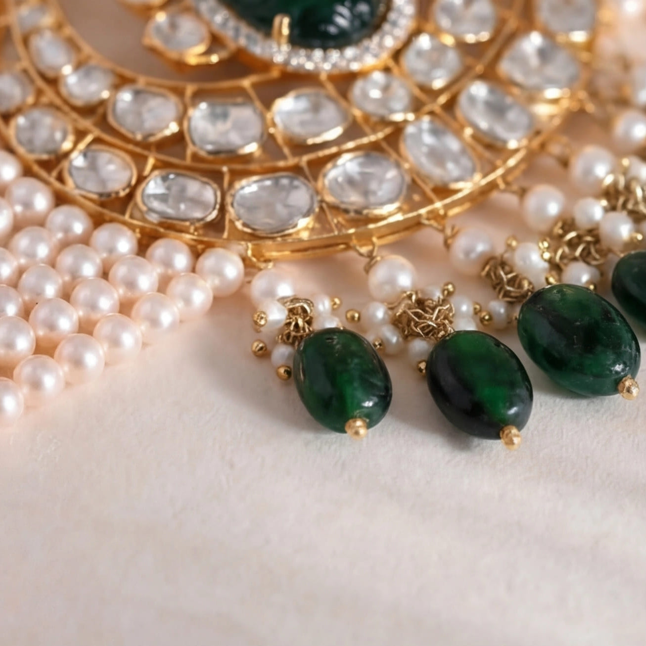 Sahiba Emerald Choker