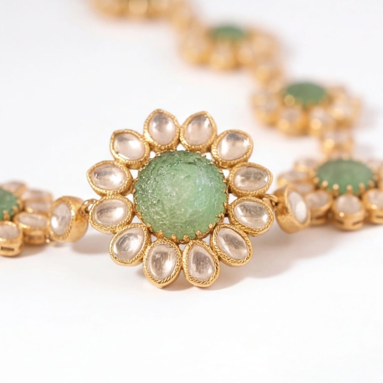 Amaira Emerald Necklace Set