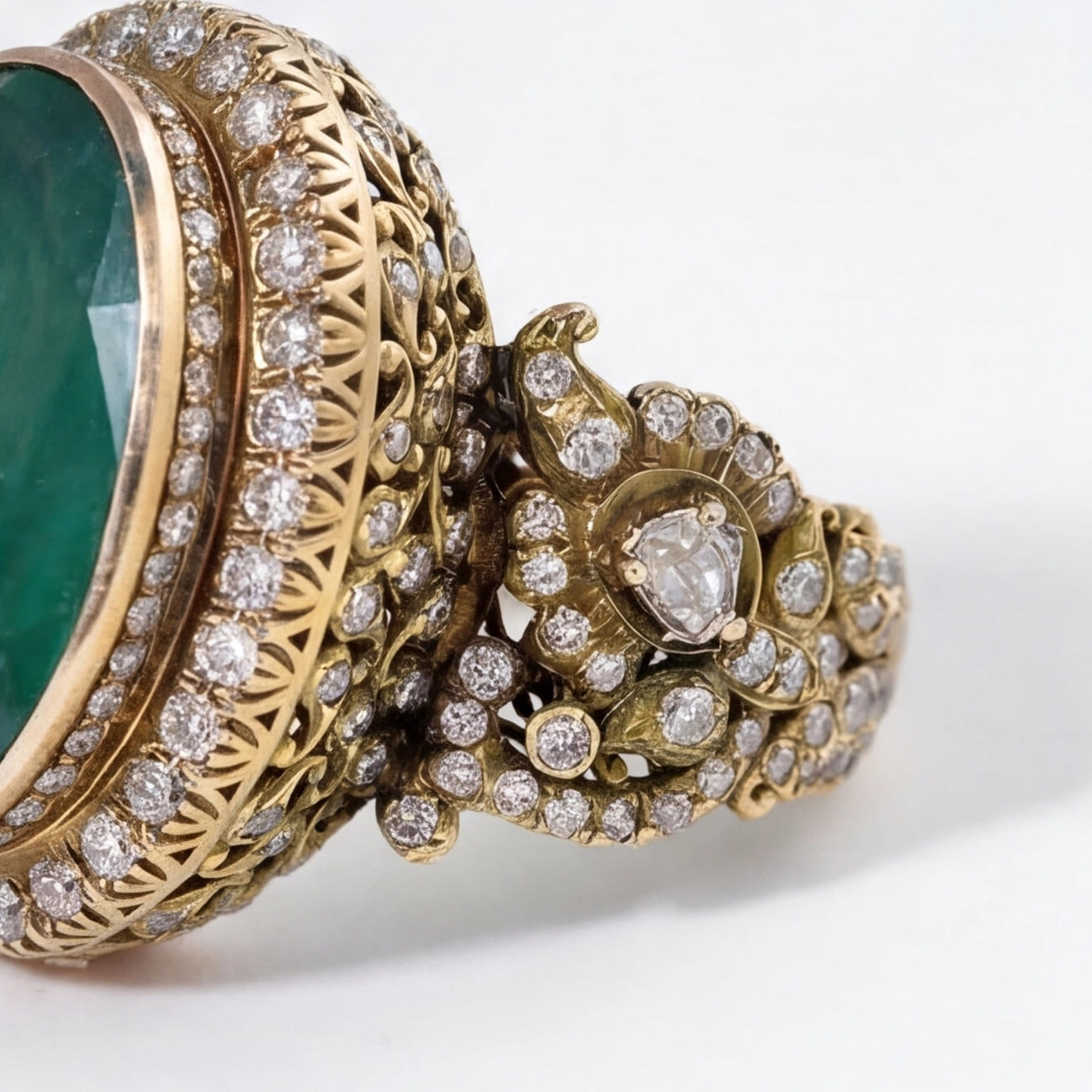 Cocktail Emerald Ring