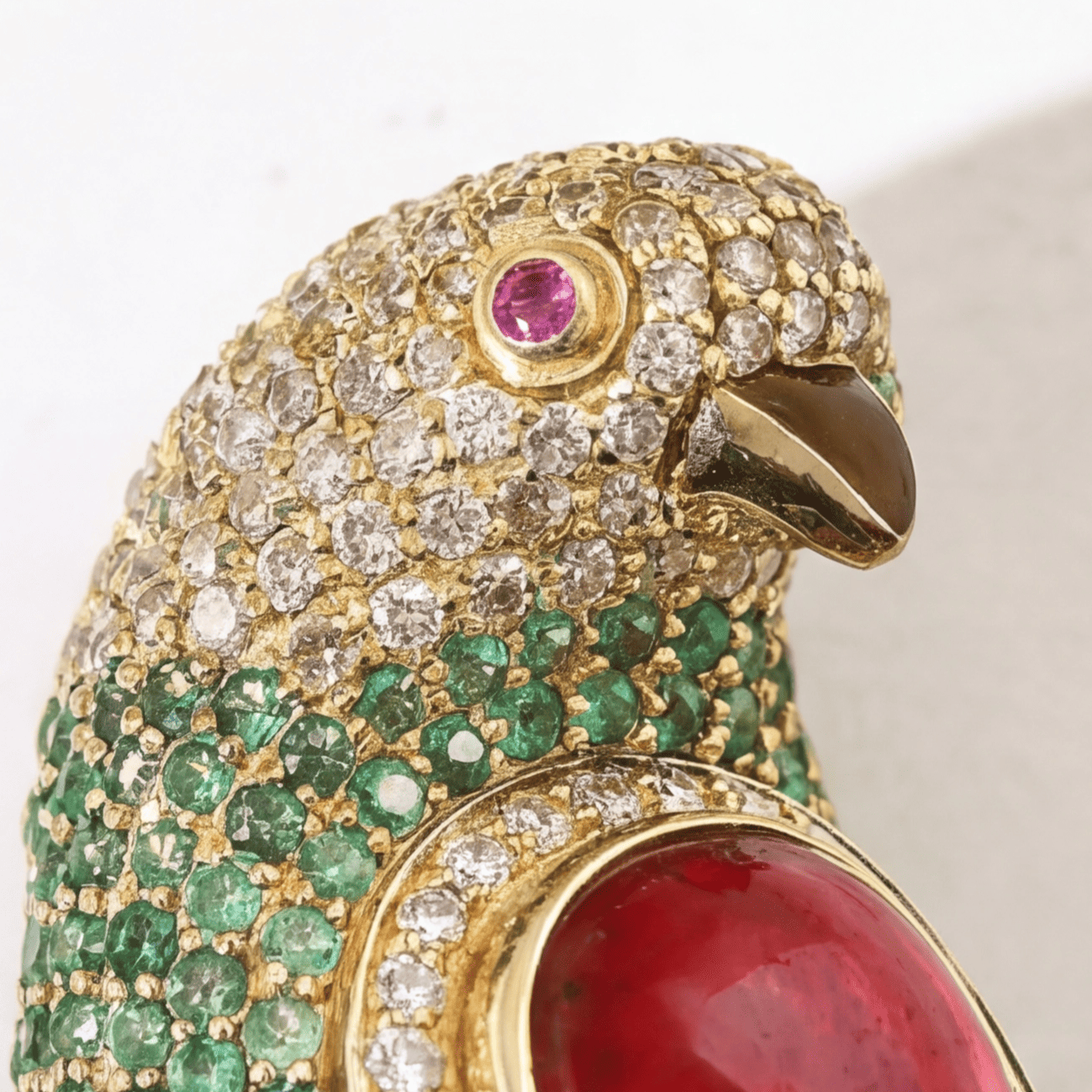 Sparrow Brooch