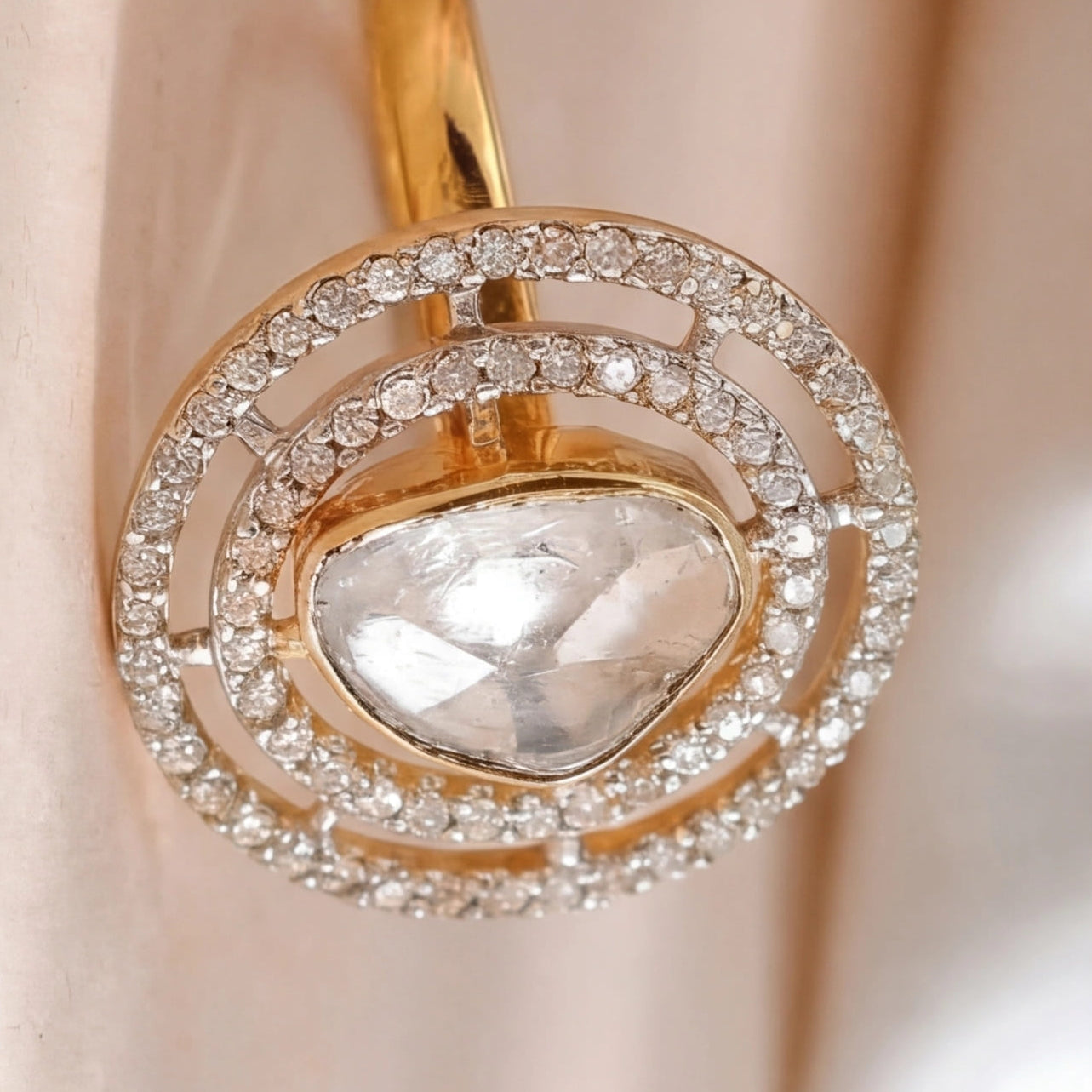 Saada Ring (Round) (Adjustable Sizing)