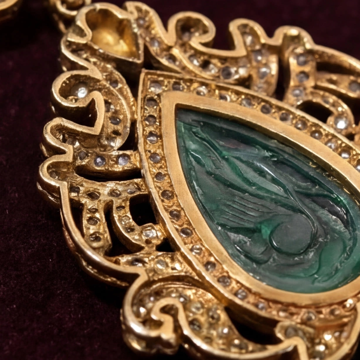 Majestic Emerald Earrings