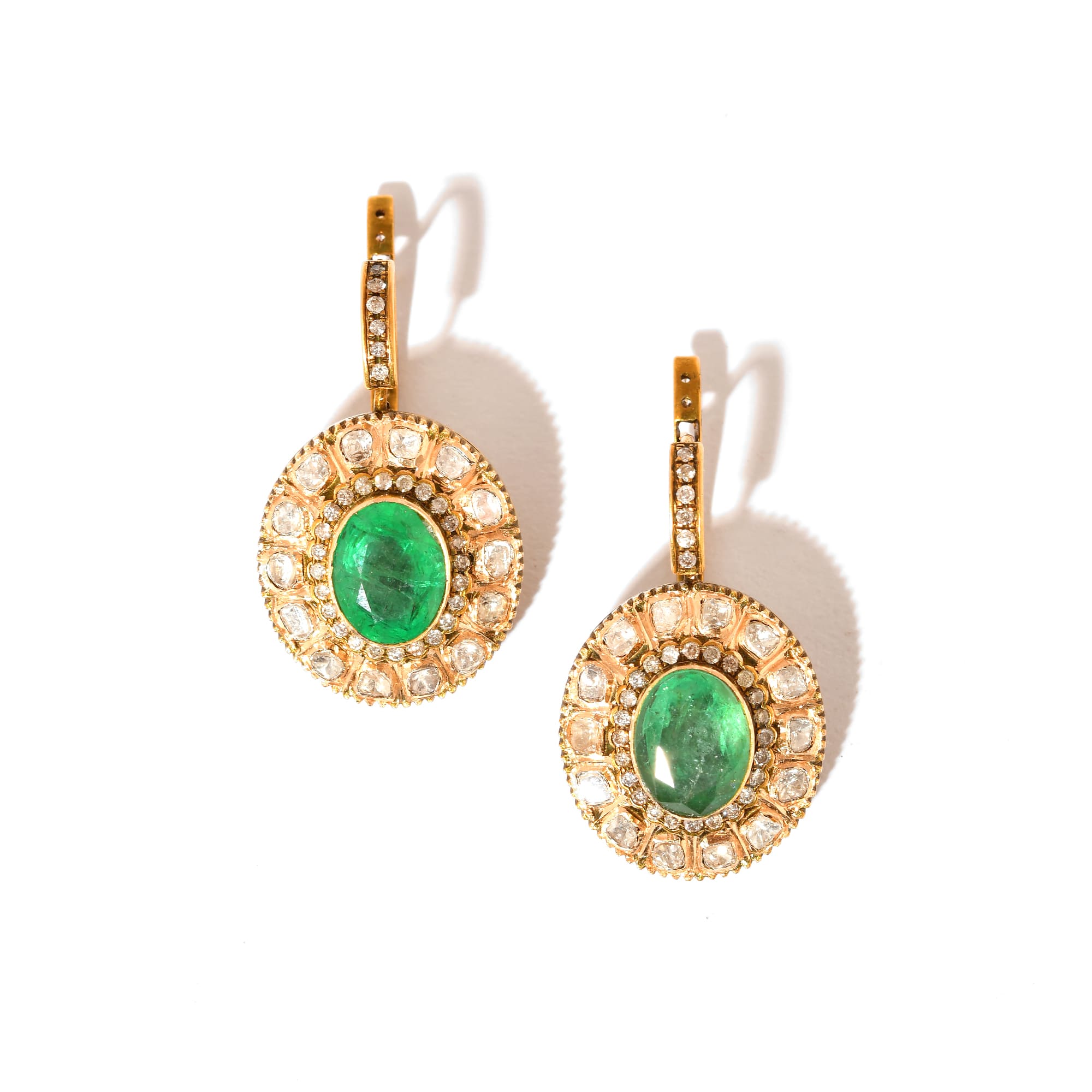 Elara Emerald Earrings