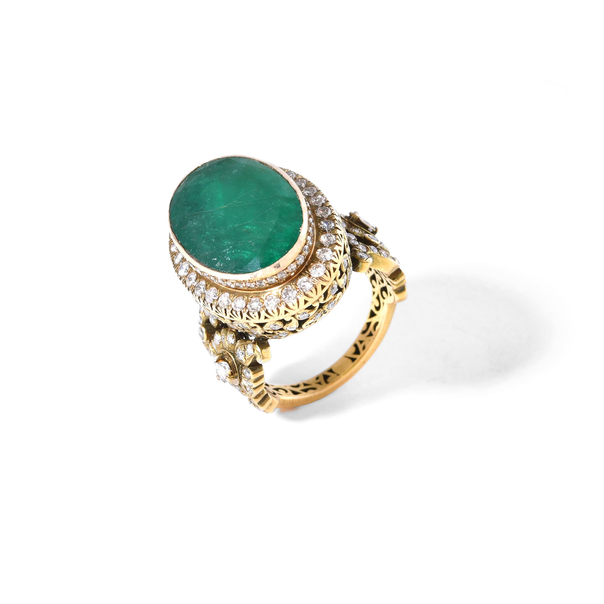 Cocktail Emerald Ring