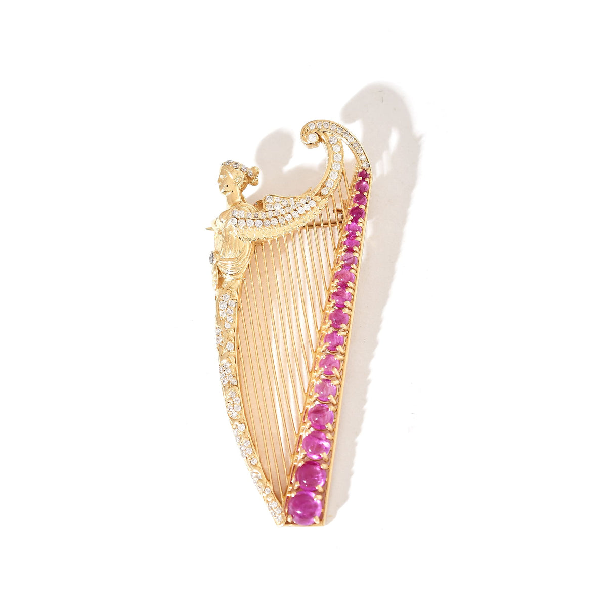 Harp Brooch