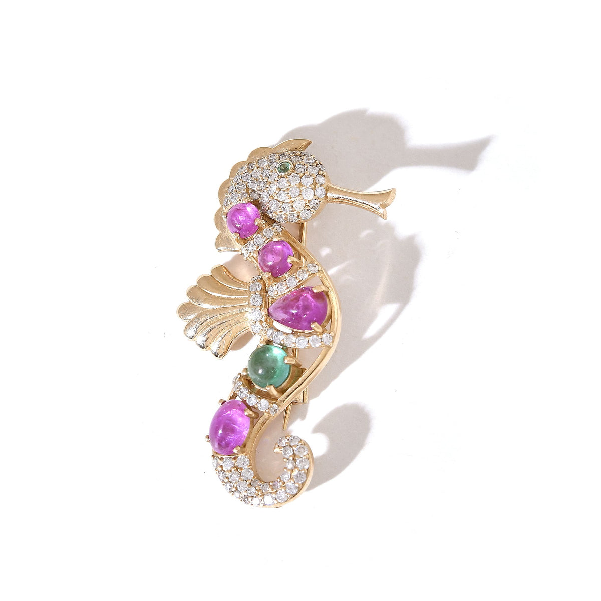 Seahorse Brooch