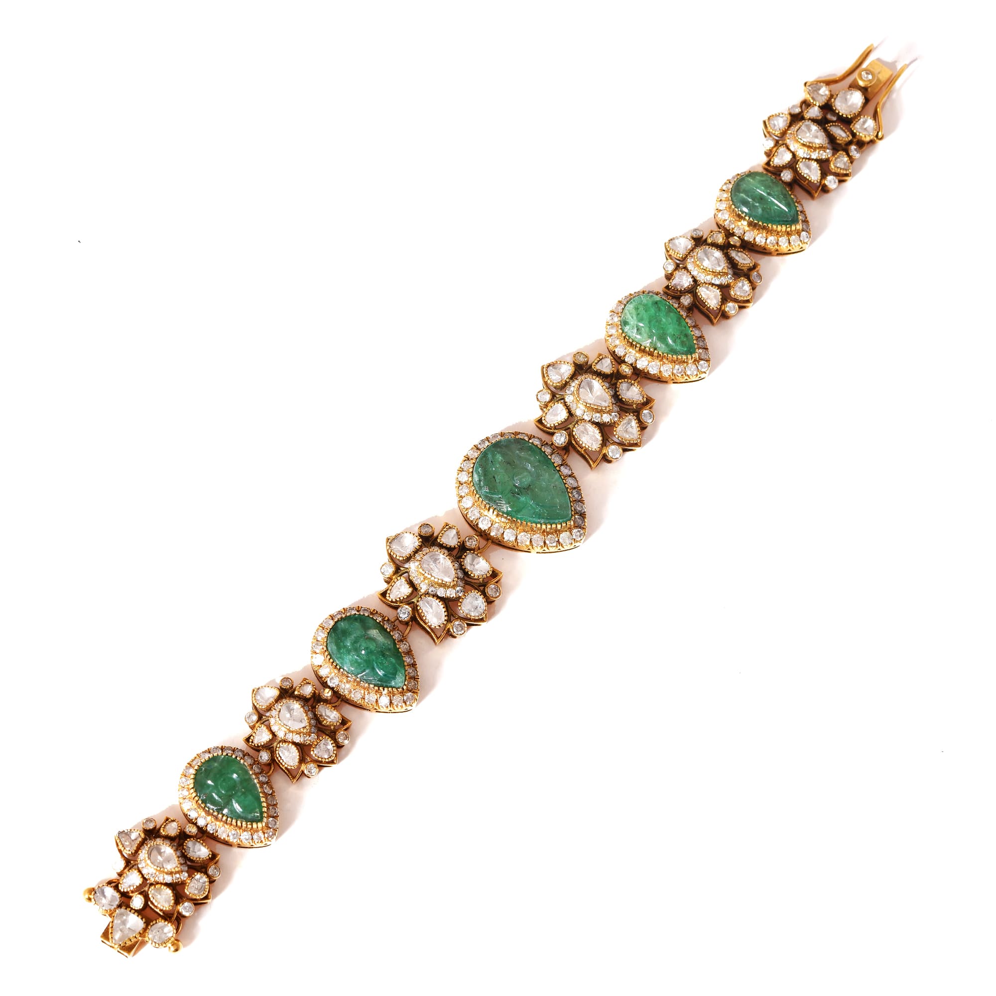 Padma Emerald Bracelet