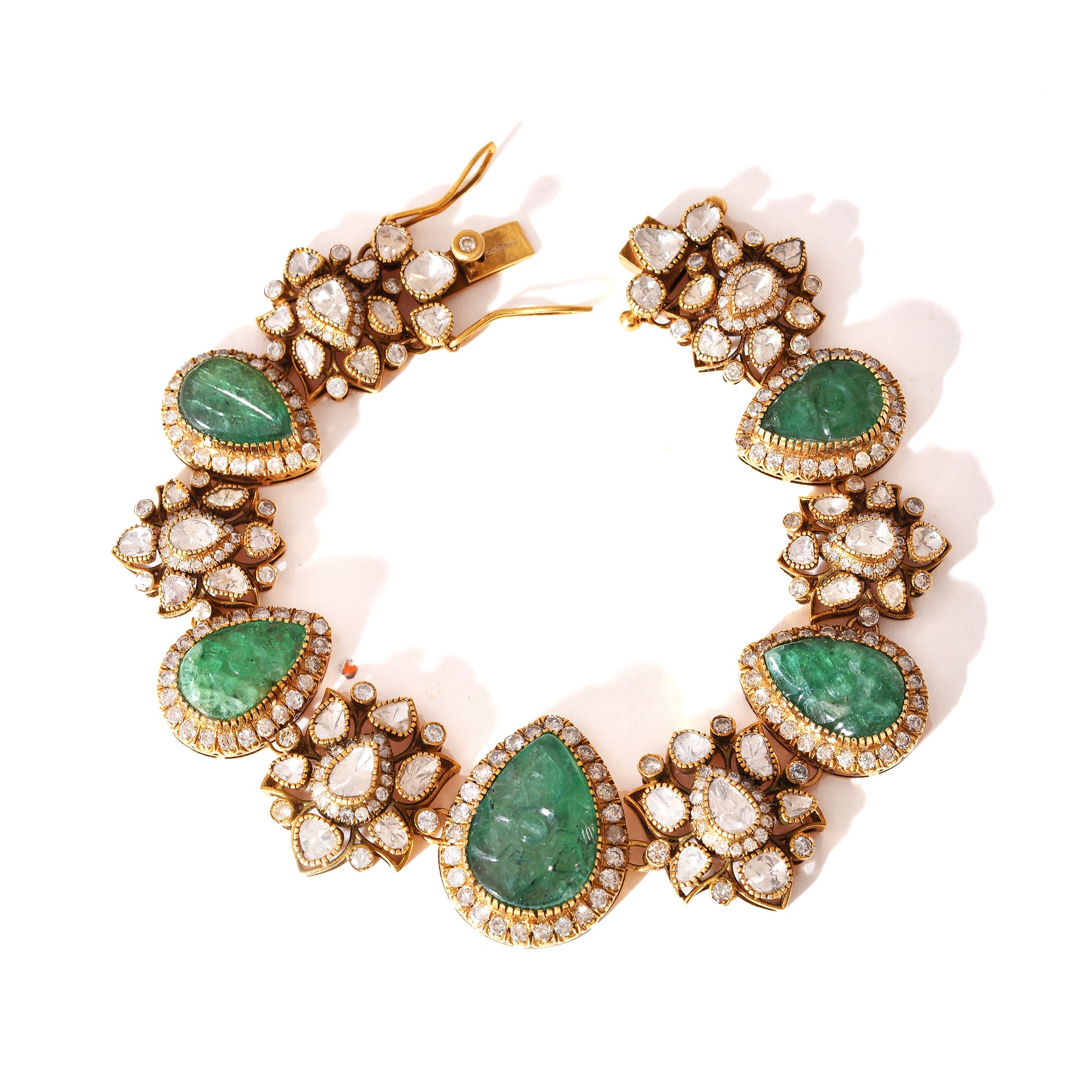 Padma Emerald Bracelet