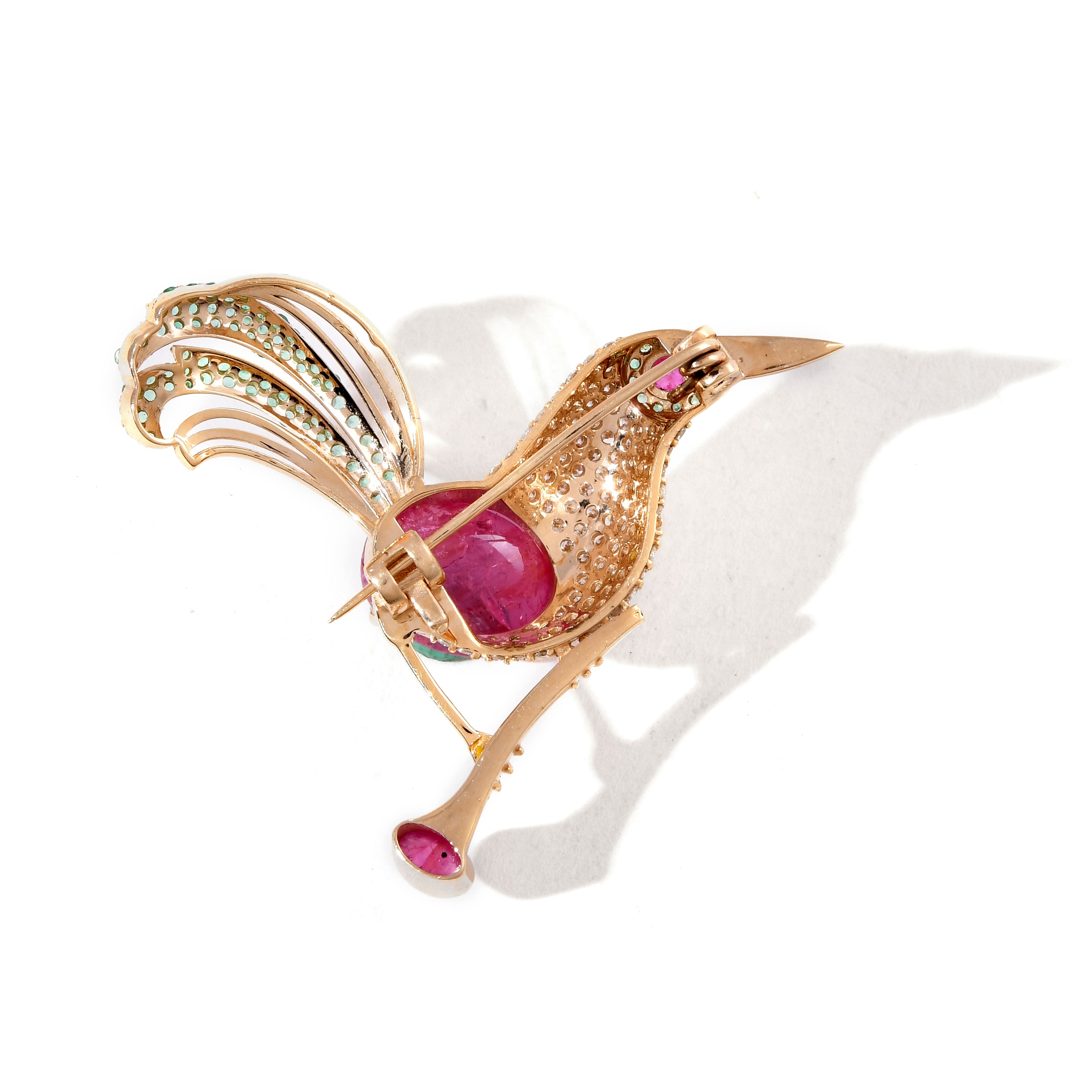 Whispering Bird Brooch