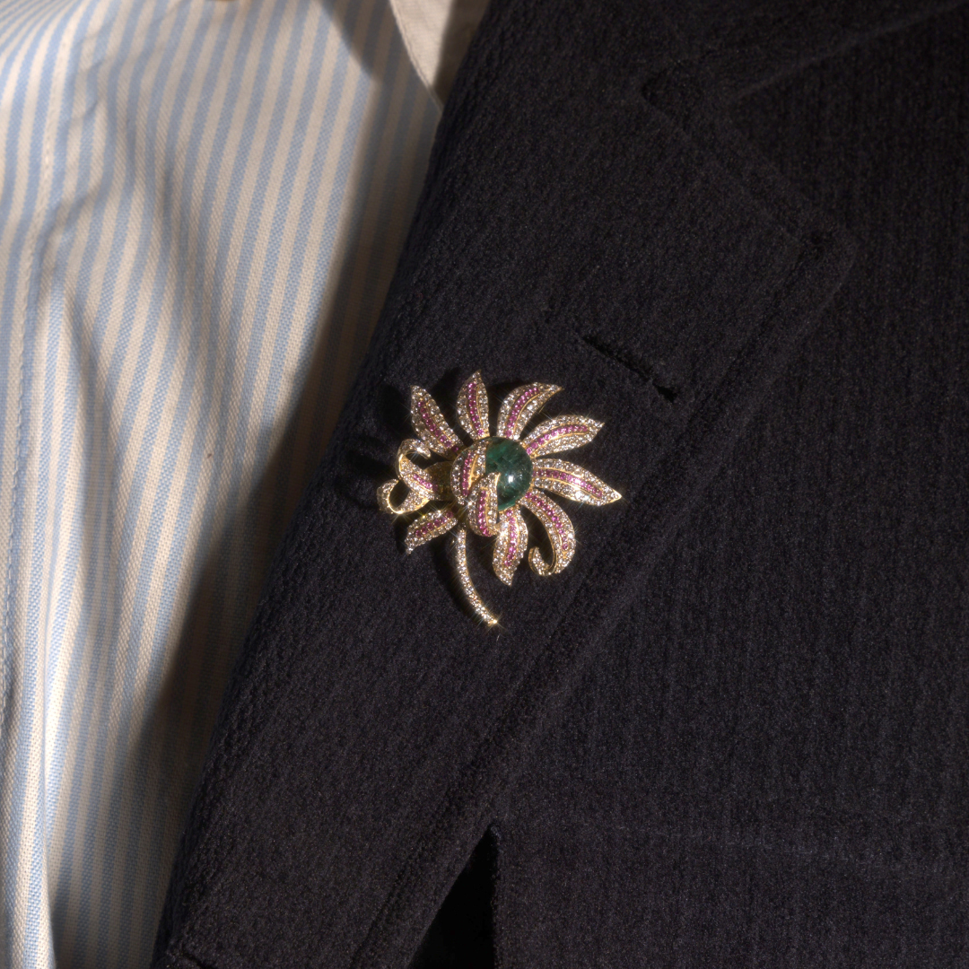 Sunflower Brooch