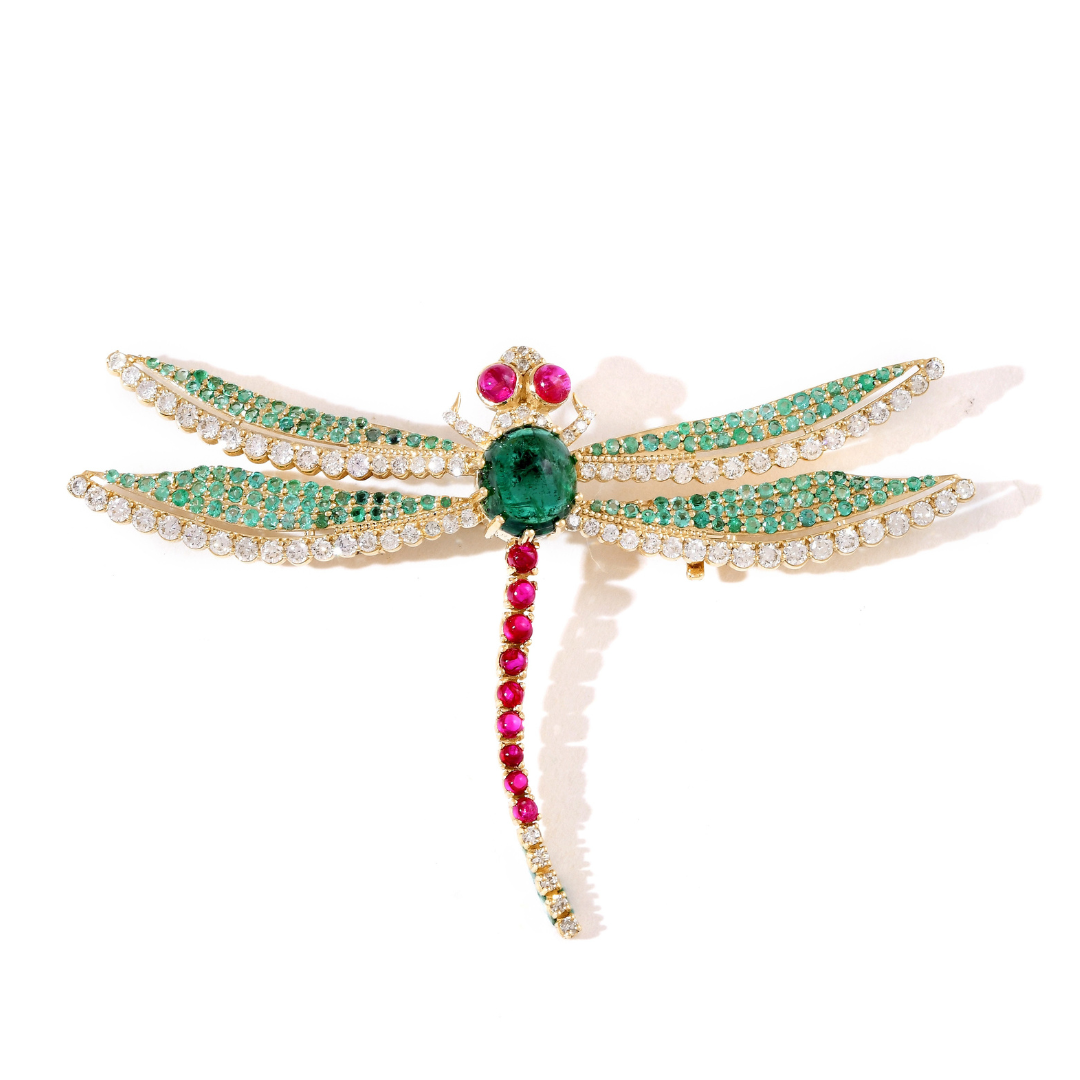 Dragonfly Brooch (II)
