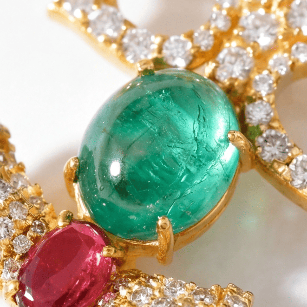 Trident Brooch