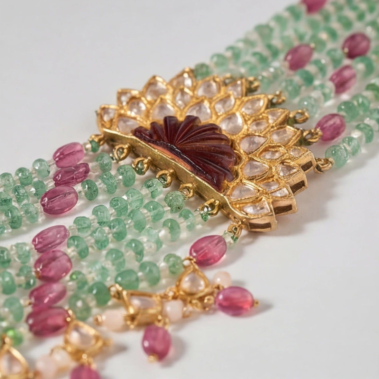 Opal Bridal Necklace