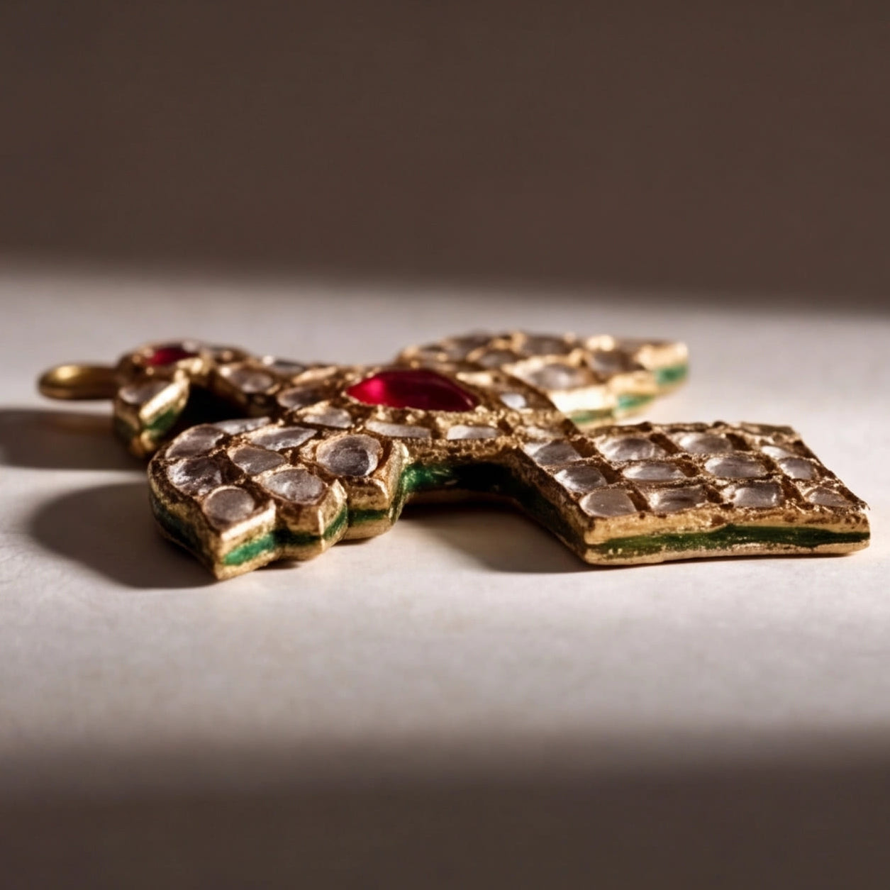 Aqaab Polki Pendant