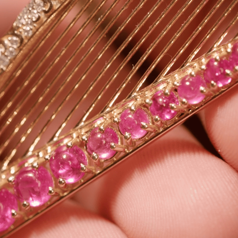 Harp Brooch