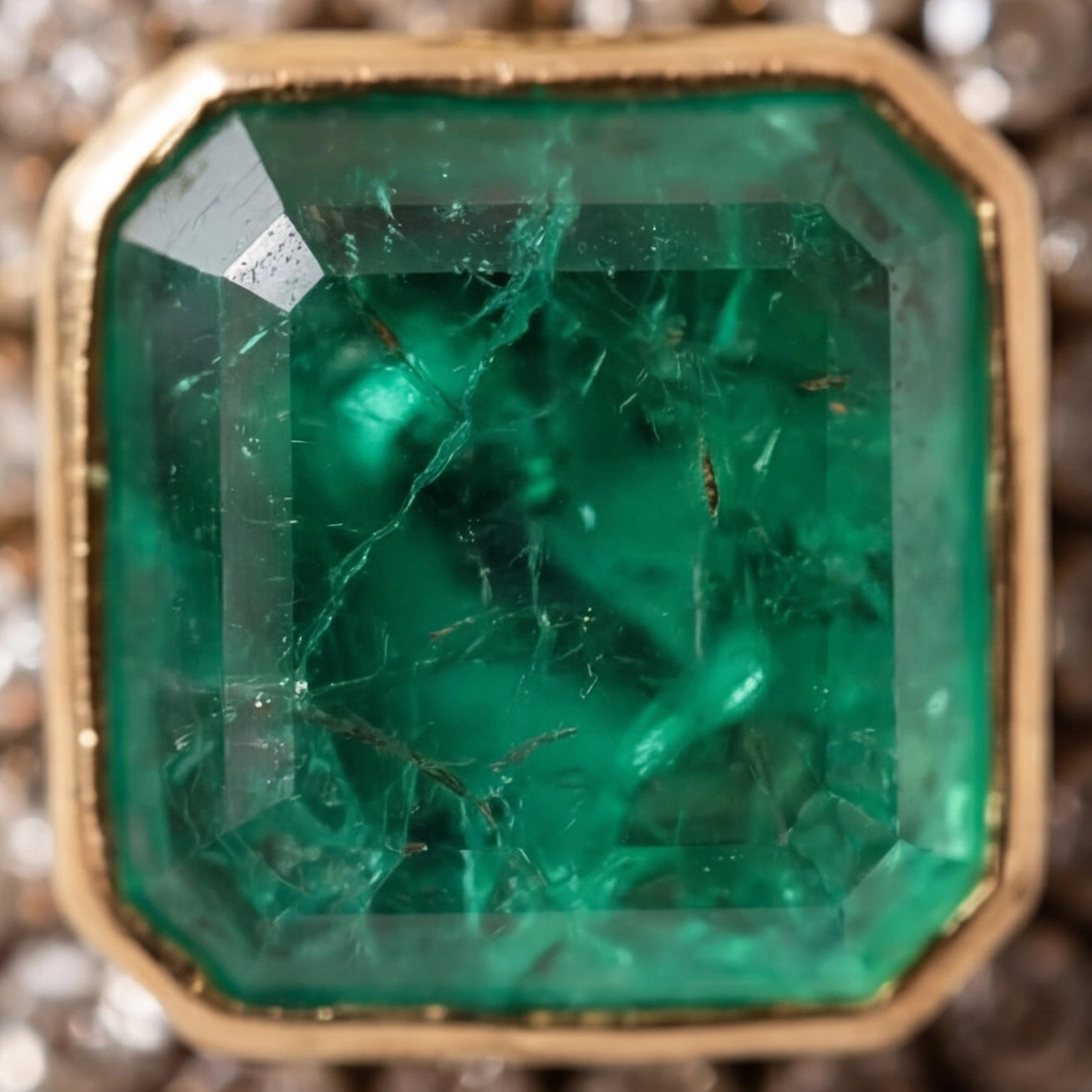 Heer Emerald earrings