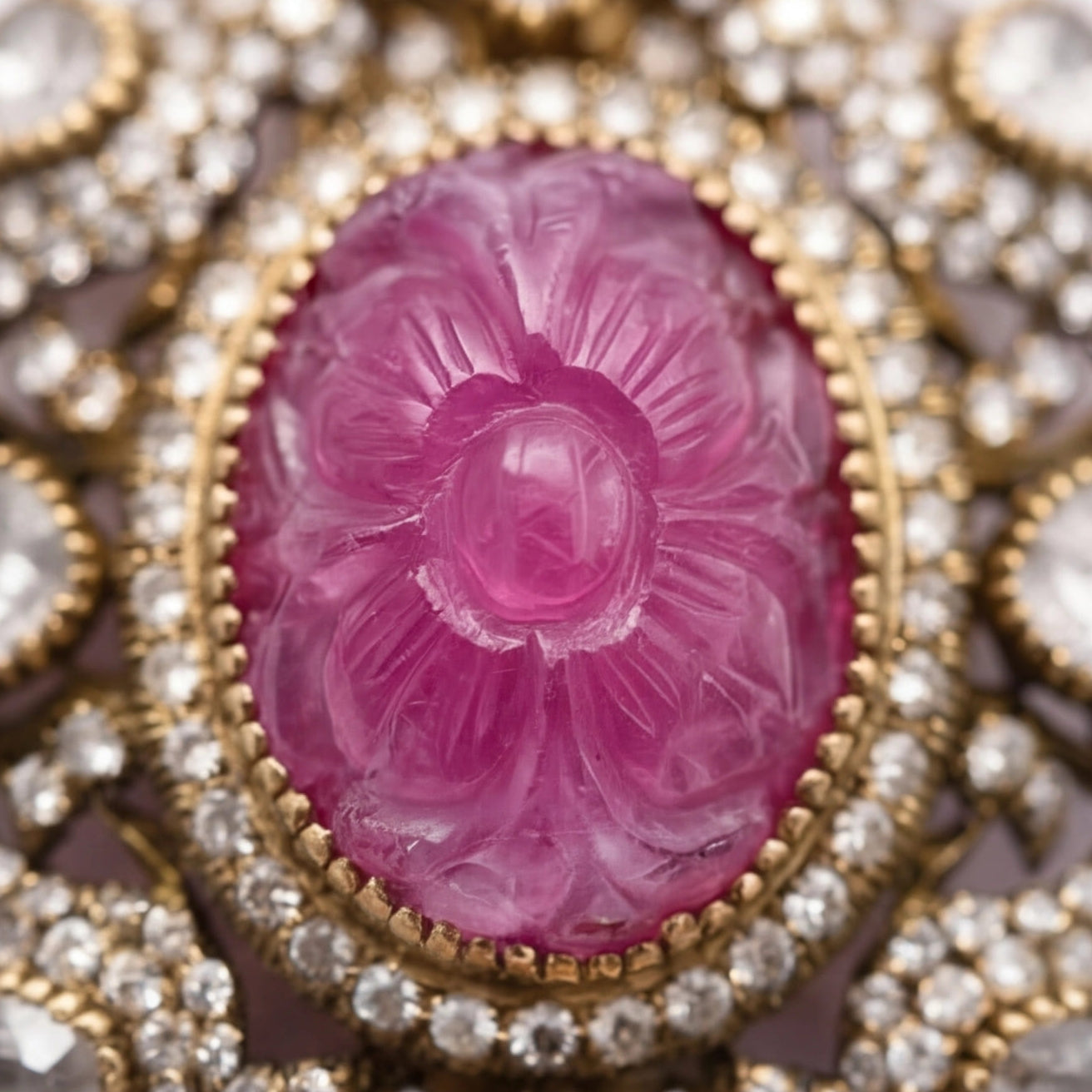 Esha Ruby Earrings
